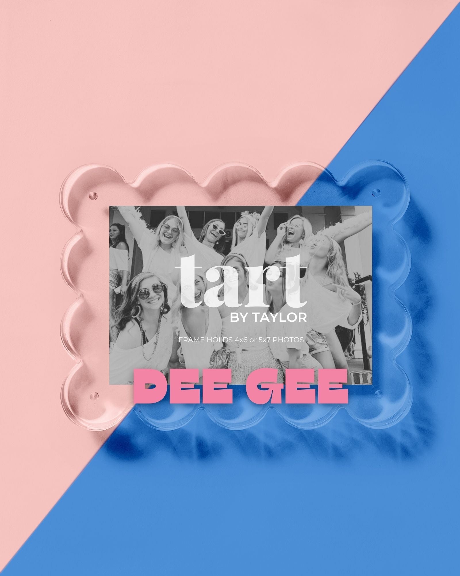 Sorority Acrylic Picture Frame - Delta Gamma