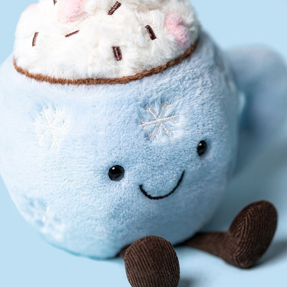 Amuseables Hot Chocolate with Marshmallow by Jellycat