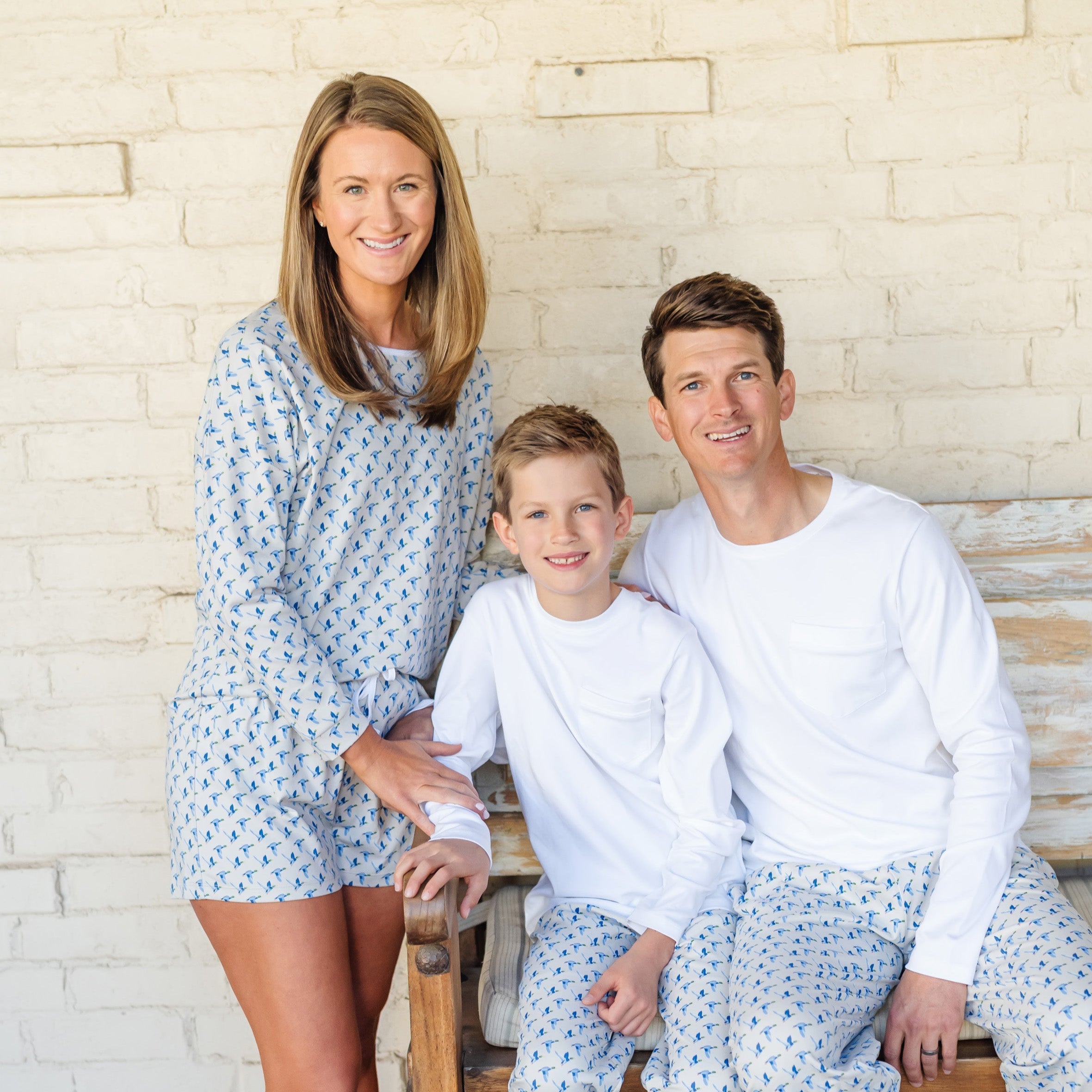 Beckett Boys' Hangout Pant - Mallard Ducks