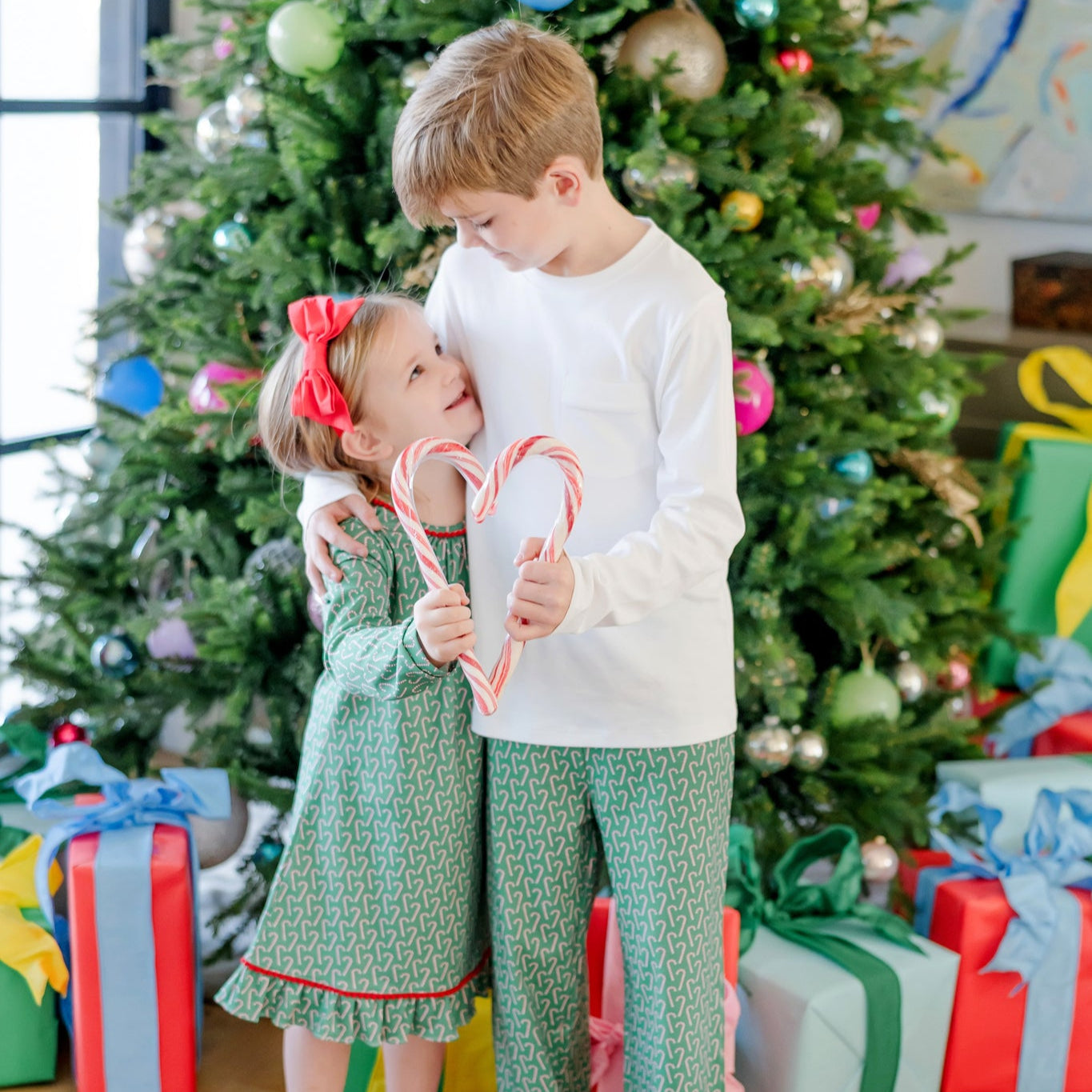 Beckett Boys' Hangout Pant - Candy Cane Lane