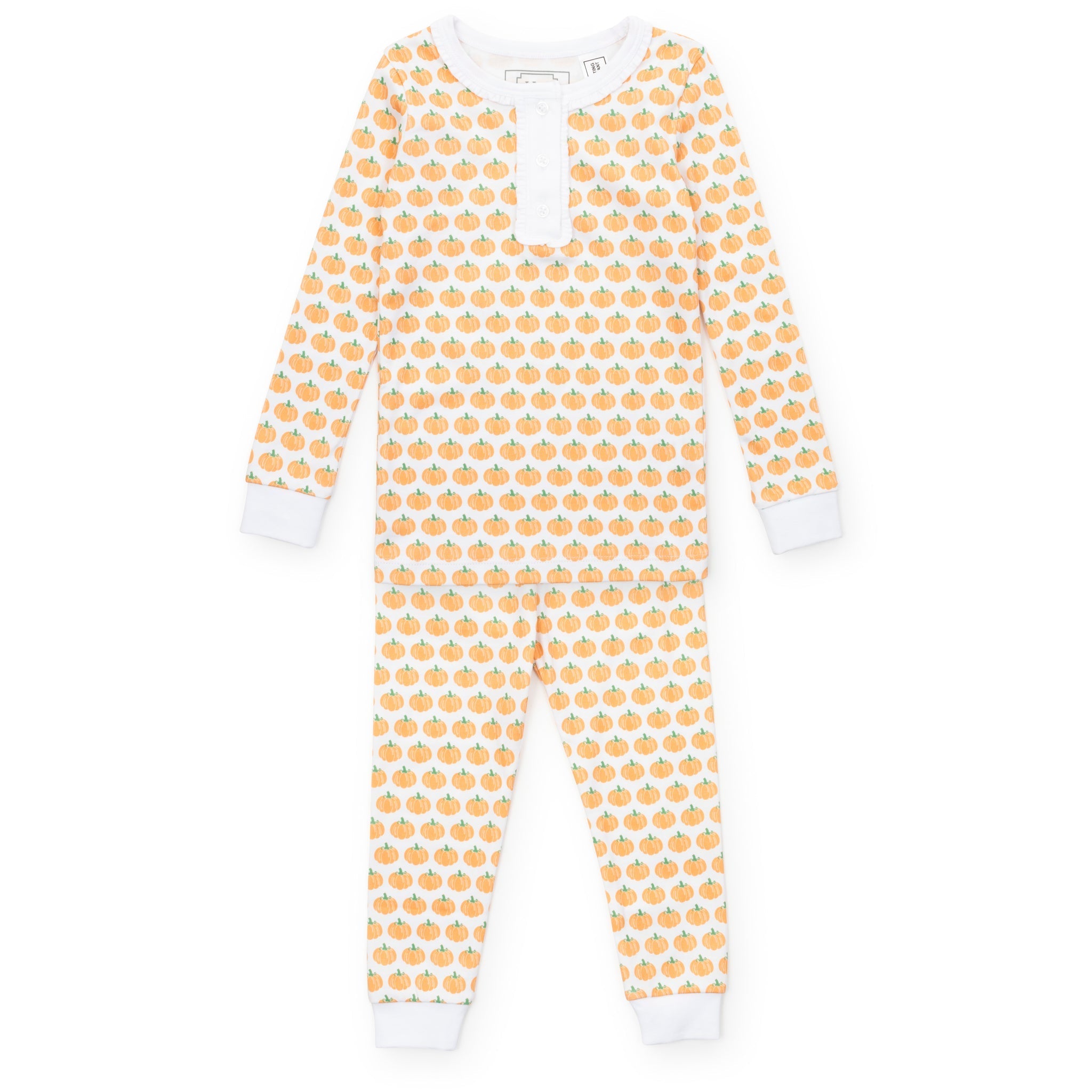 Alden Girls' Pajama Pant Set - Harvest Pumpkin