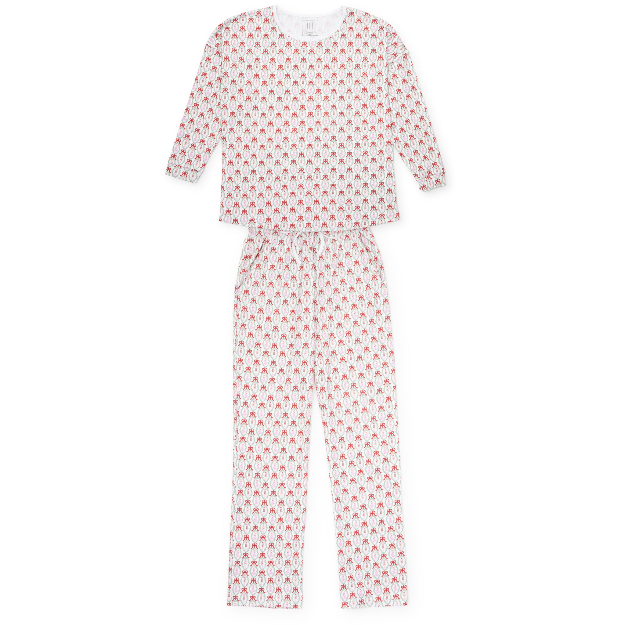 Audrey Women's Longsleeve Top Pant Set - Nutcracker Ballet