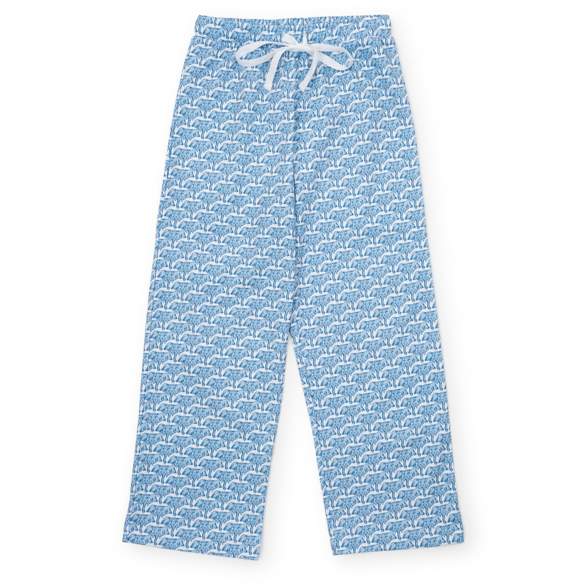 Beckett Boys' Hangout Pant - African Elephants Blue