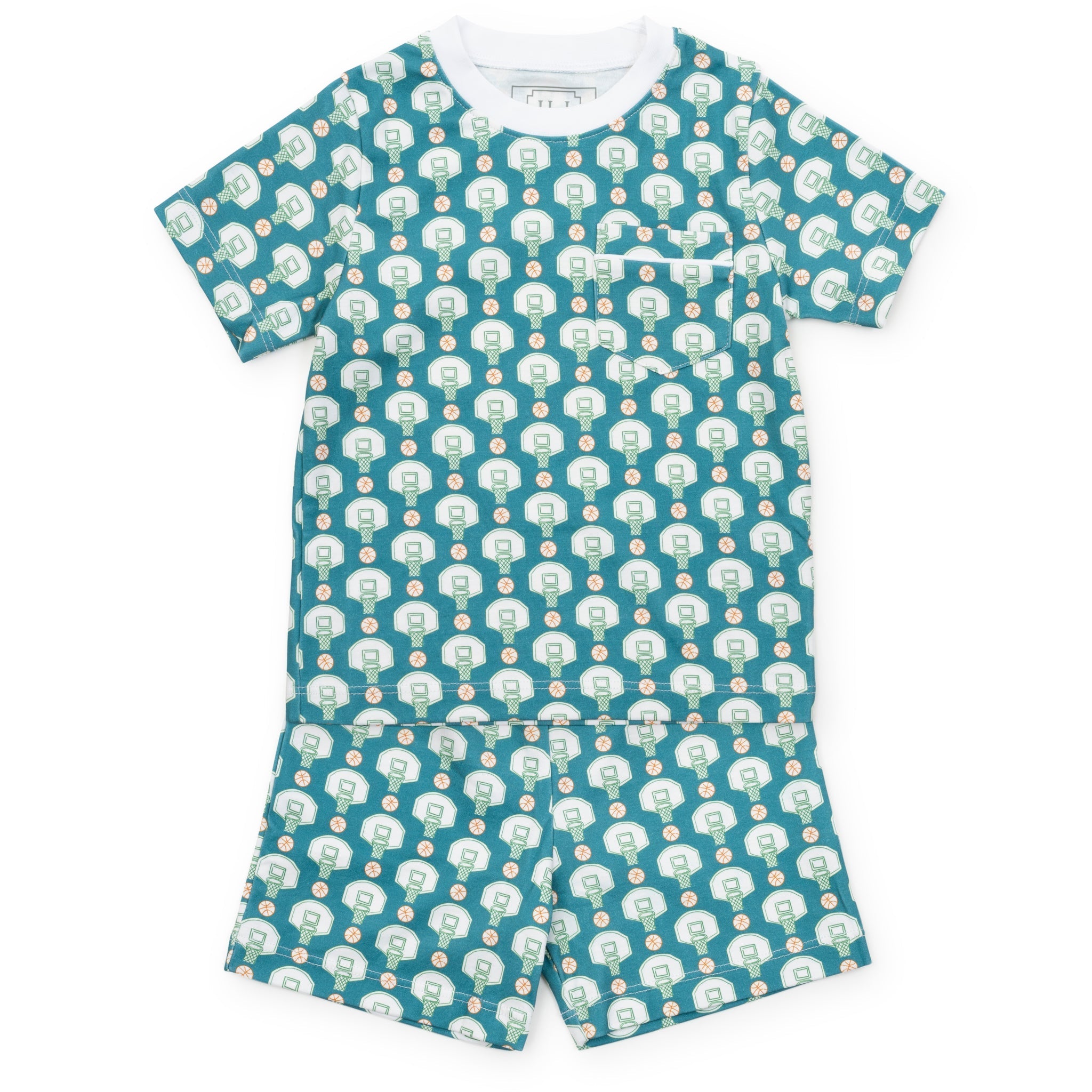 Charles Boys' Short Set - Basketball Game