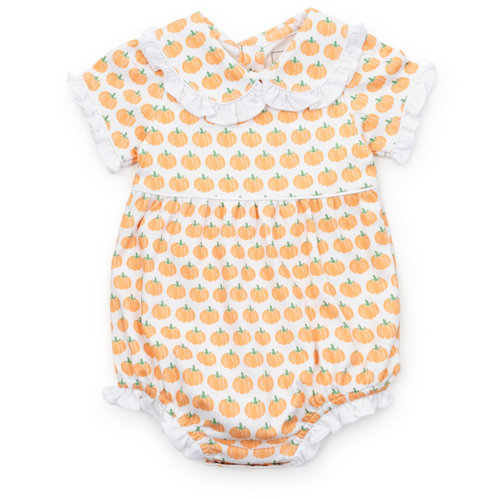 Council Girls' Pima Cotton Bubble Harvest Pumpkin