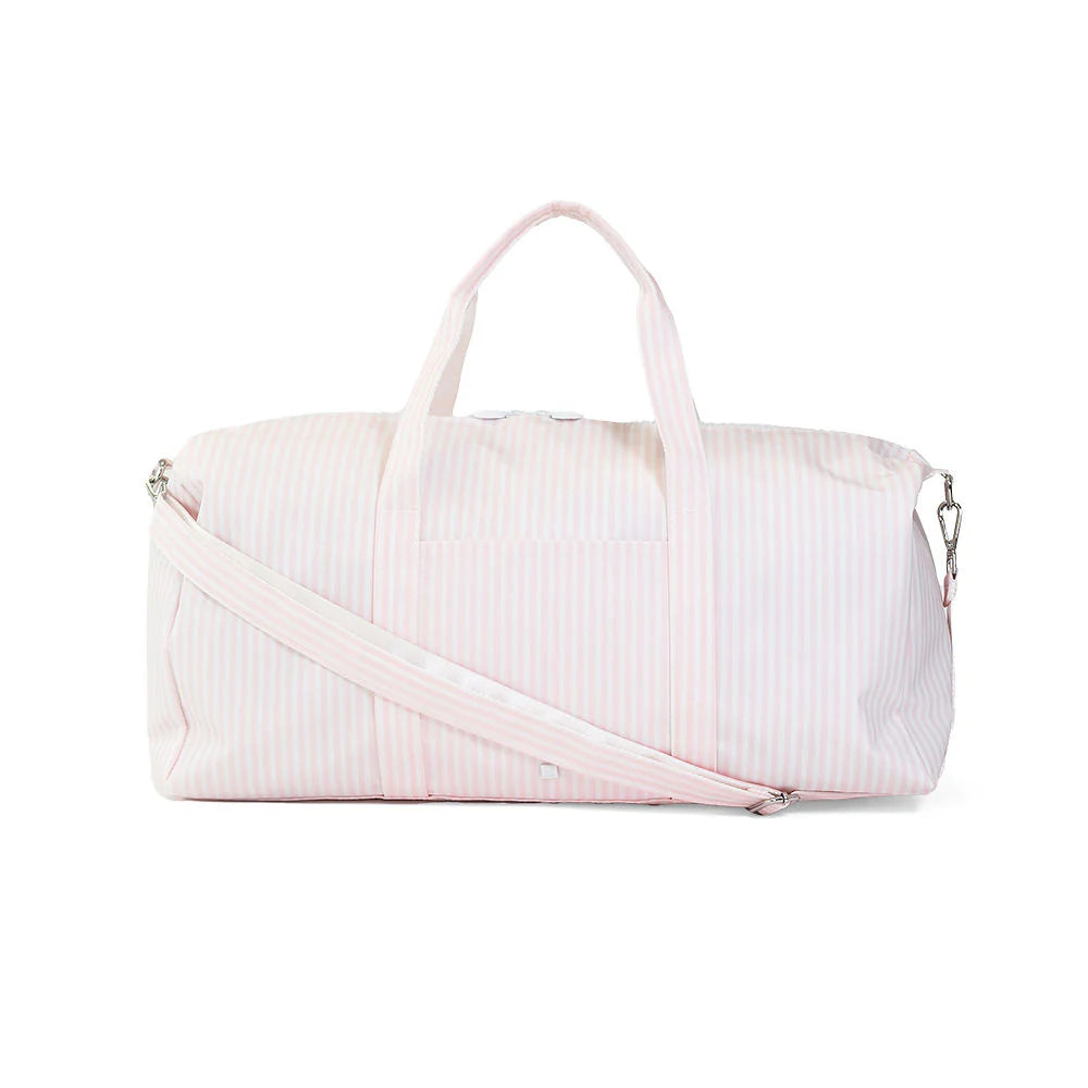 XL Weekender Duffel Bag Pimlico Stripe Light Pink by TRVL Design