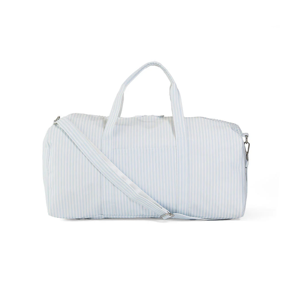 XL Weekender Duffel Bag Pimlico Stripe Light Blue by TRVL Design
