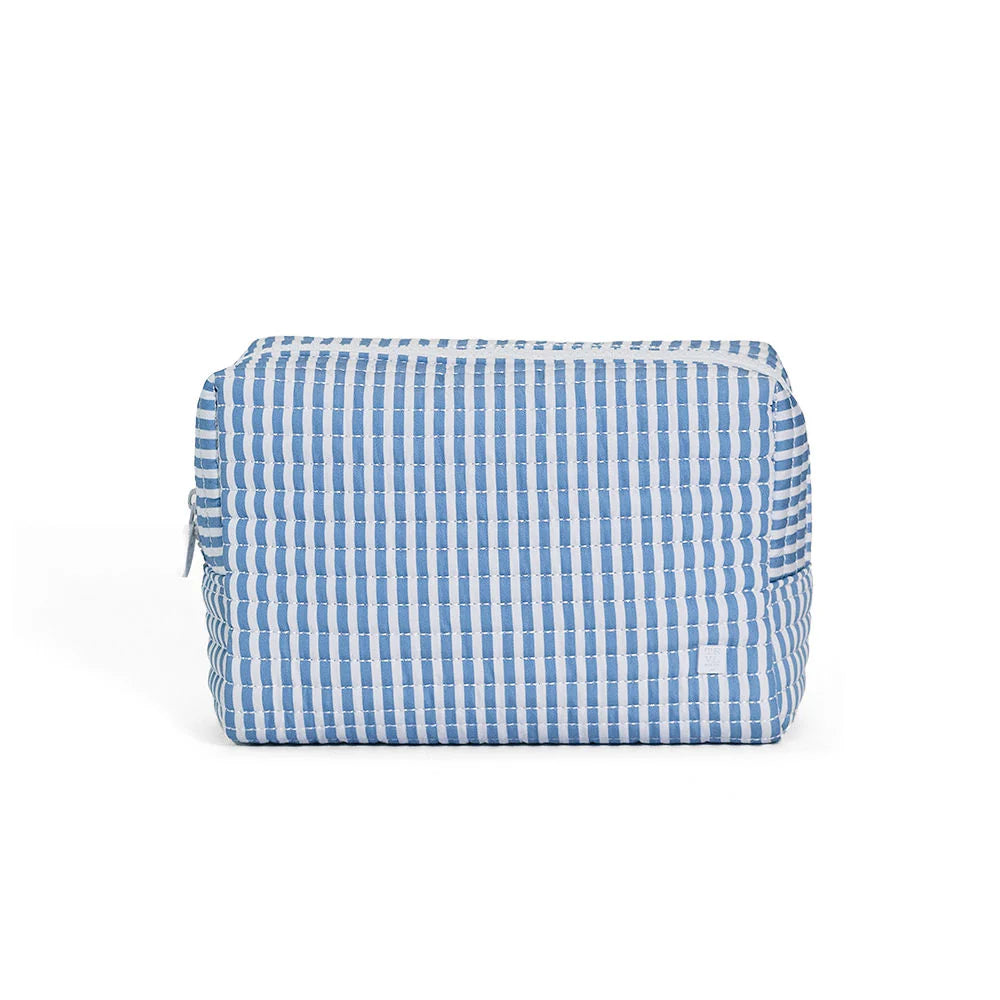 Quilted Everyday Bag Pimlico Stripe Chambray by TRVL Design