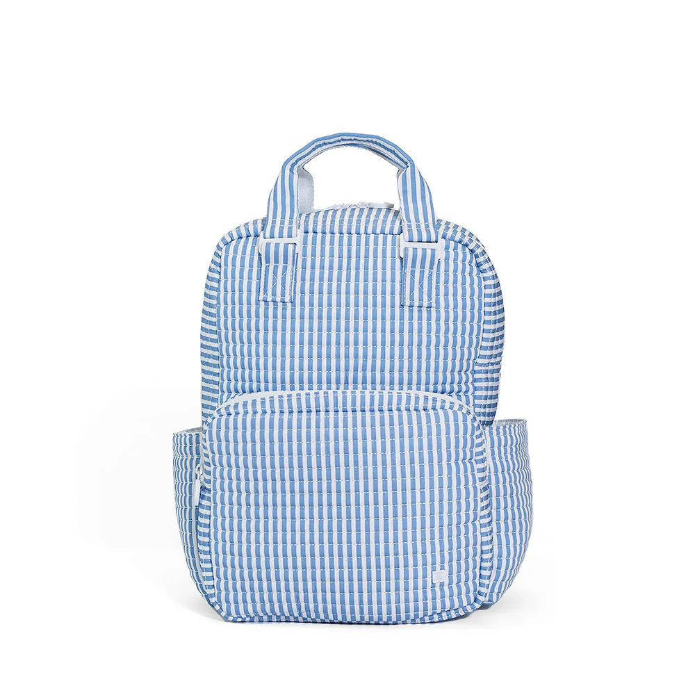 Quilted All You Need Bag Pimlico Stripe Chambray by TRVL Design