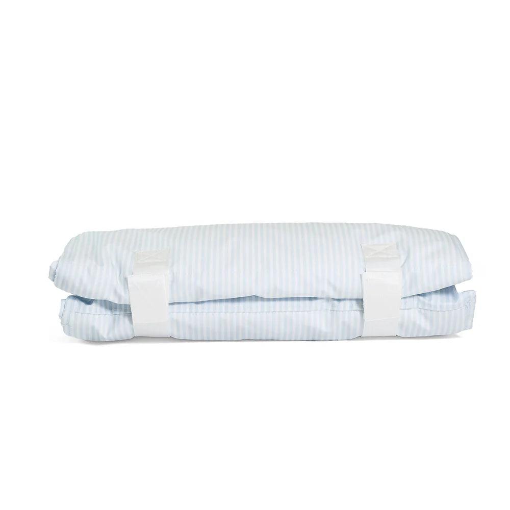 Rest Up! Nap Mat Pimlico Stripe Light Blue by TRVL Design