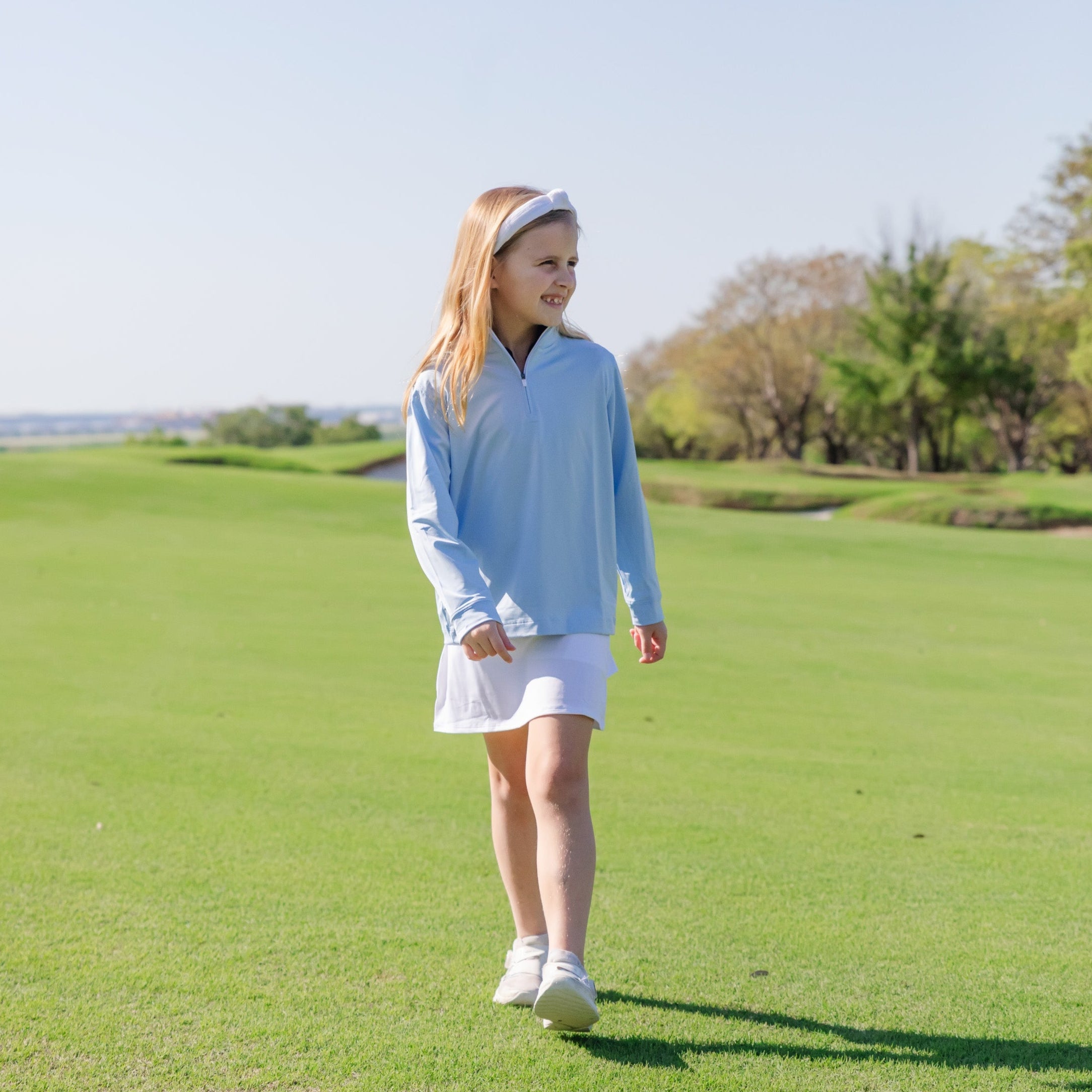 Sam Performance Pullover by LH Sport - Light Blue