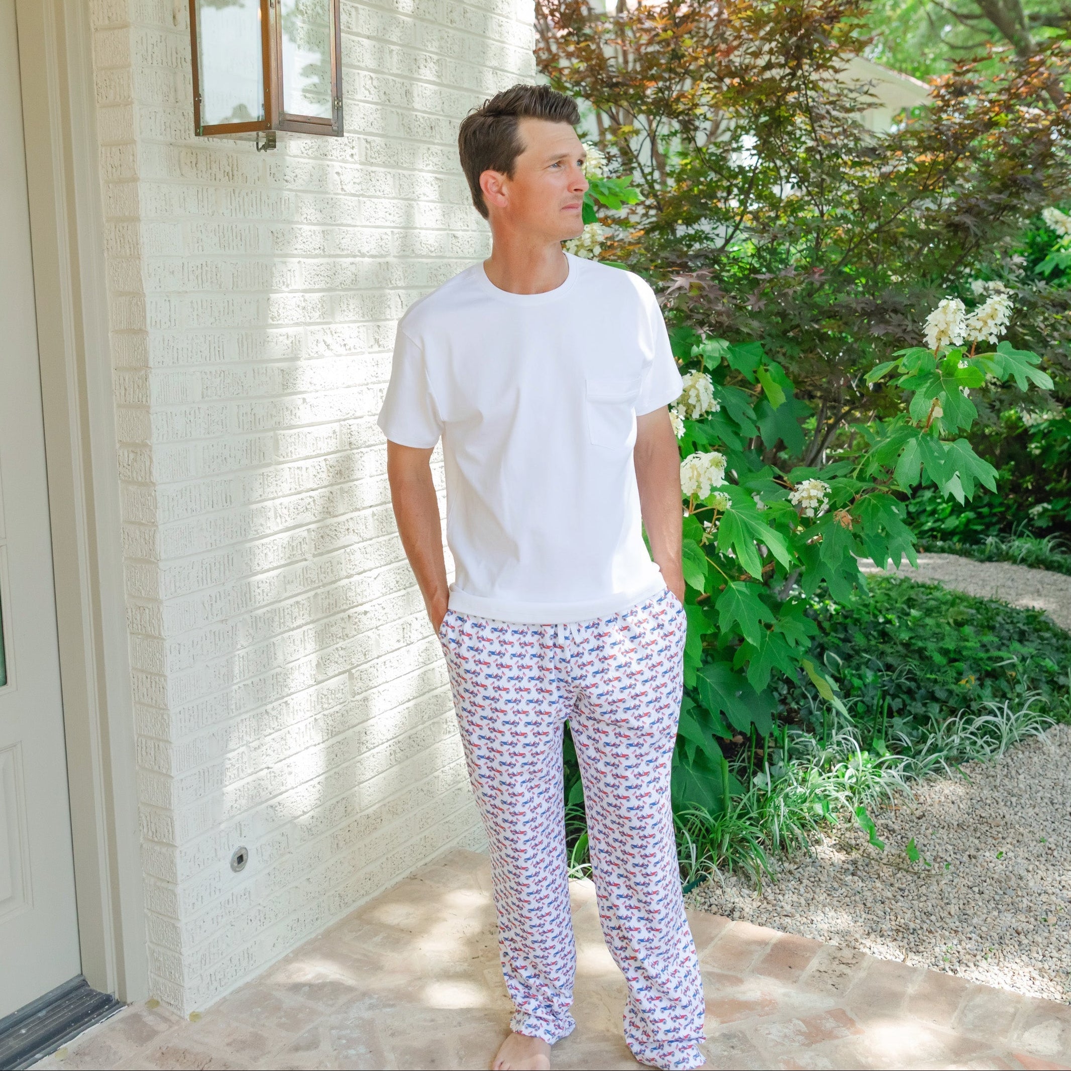 Brent Men's Hangout Pant - Patriotic Jeeps