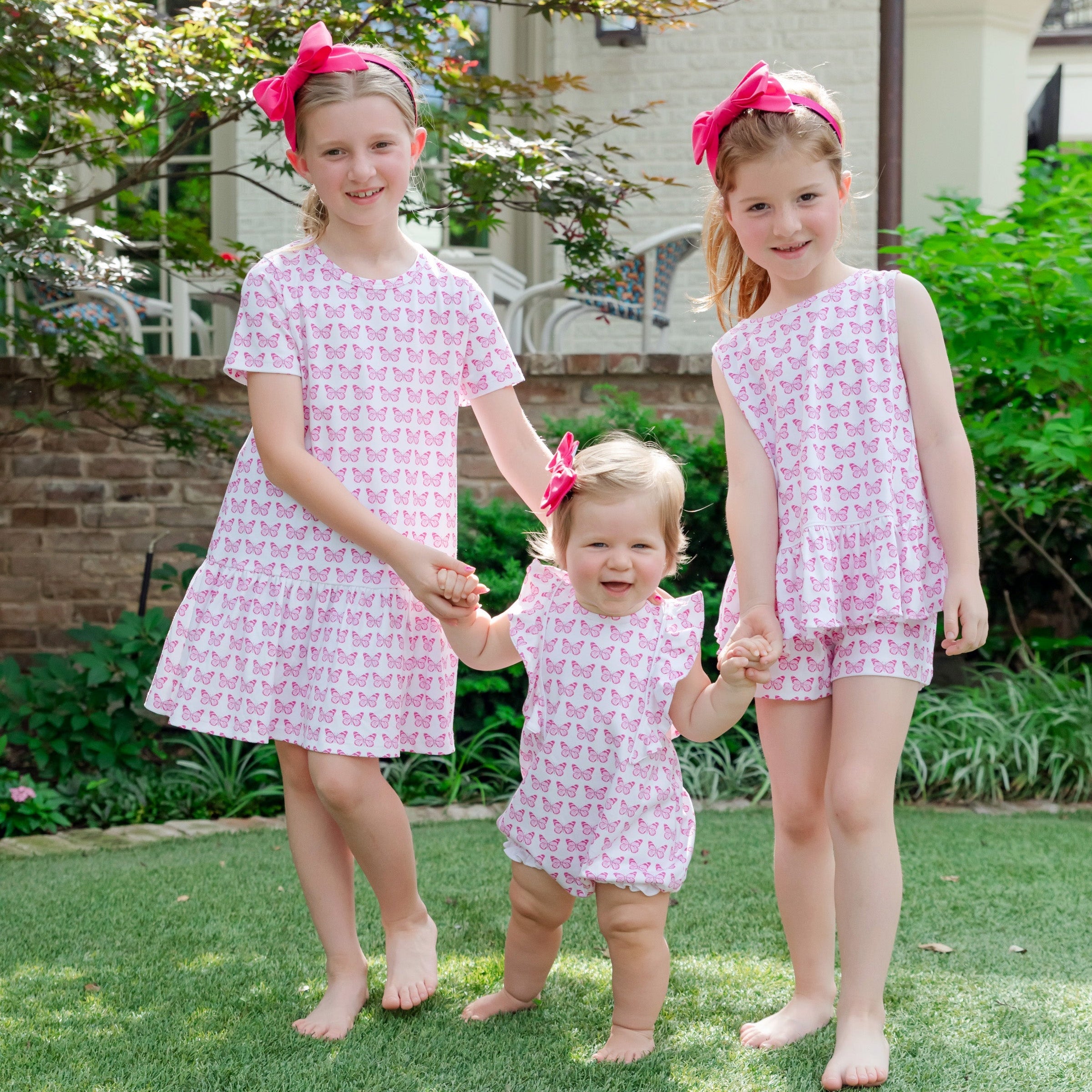 Lottie Girls' Dress - Cartie Butterflies