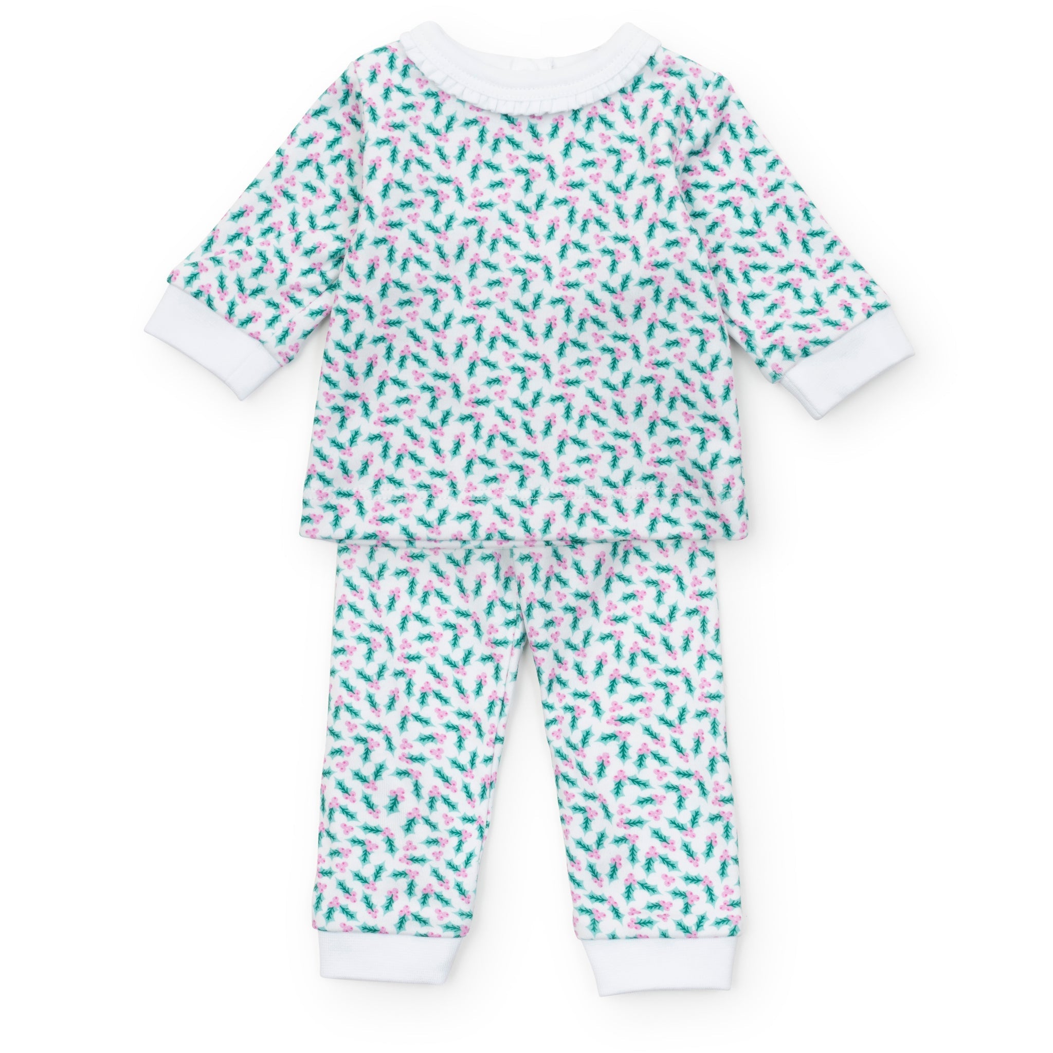 Ava Doll Pajama Set - Holly Holiday