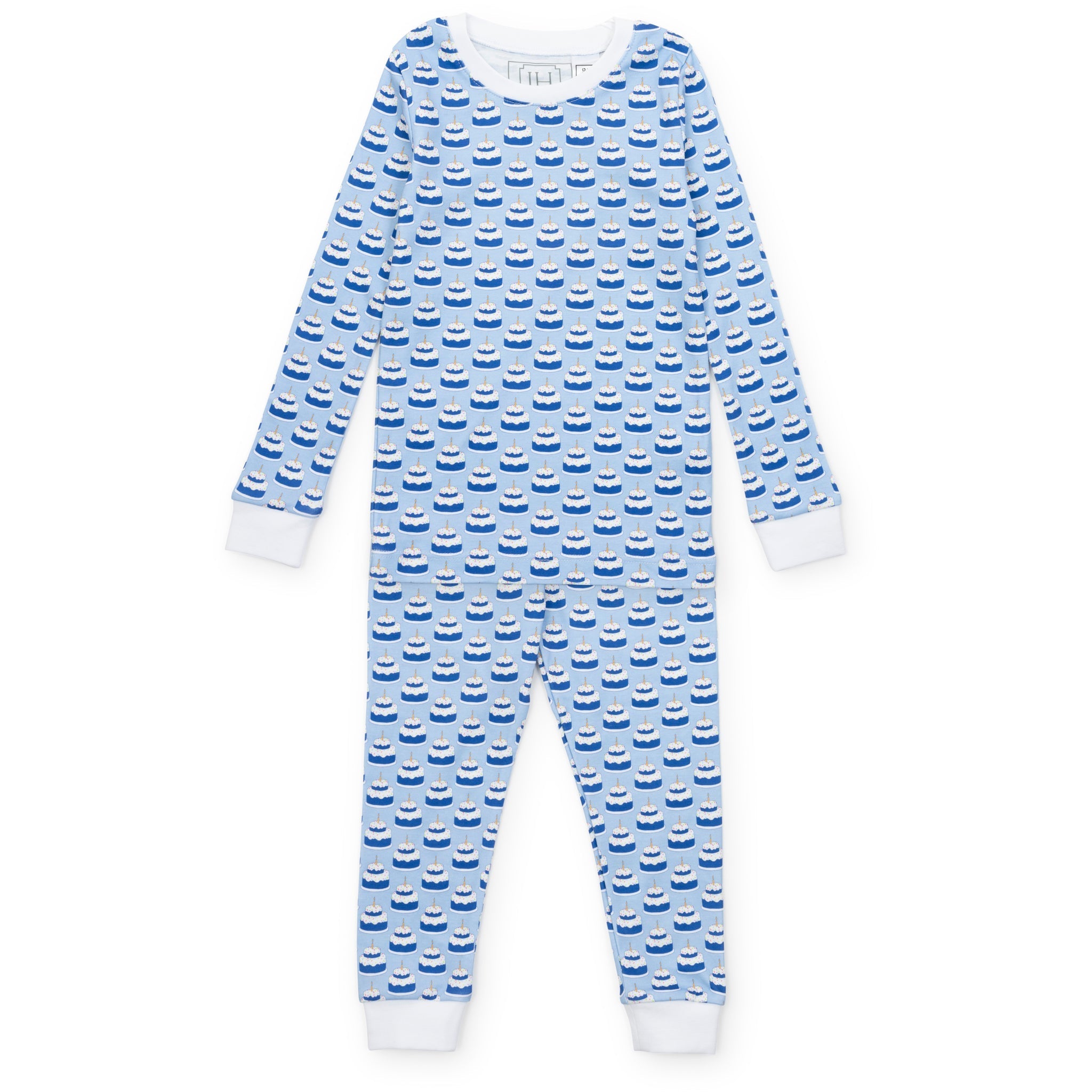 Grayson Boys' Pajama Pant Set - Birthday Cake Blue