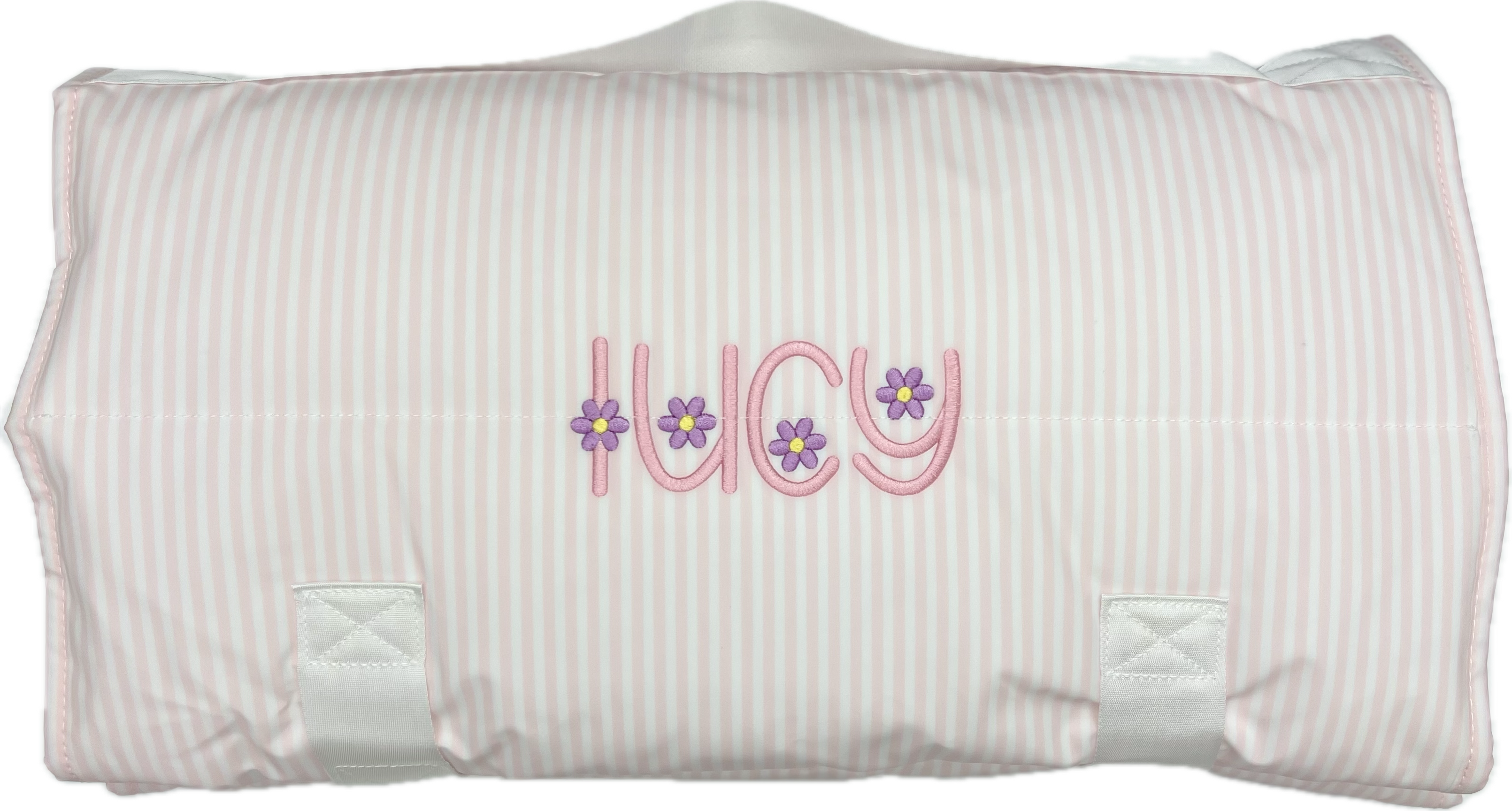 Rest Up! Nap Mat Pimlico Stripe Pink by TRVL Design