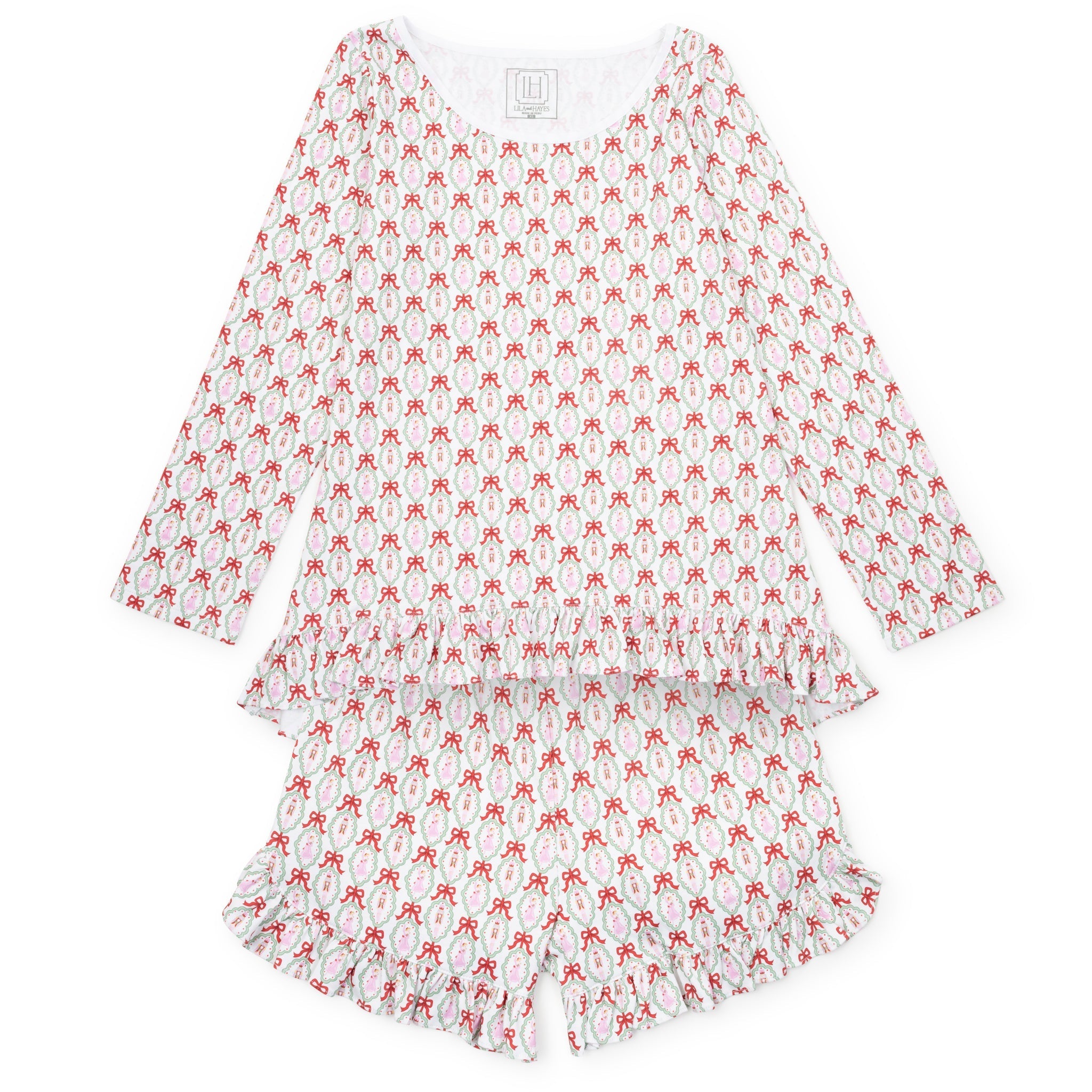 Kathryn Women's Pajama Short Set - Nutcracker Ballet