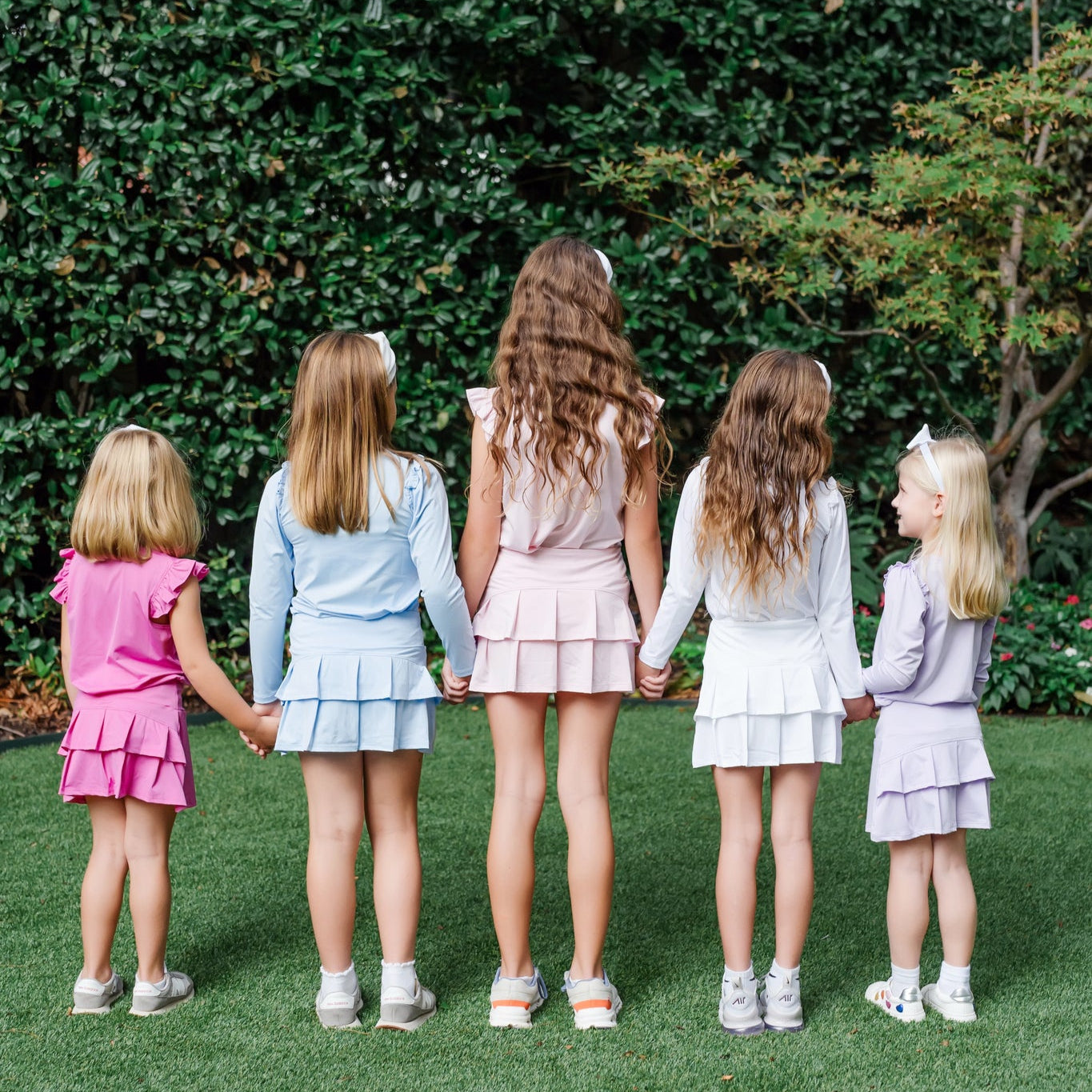 Margot Girls' Performance Skirt by LH Sport - Hampton Blooms