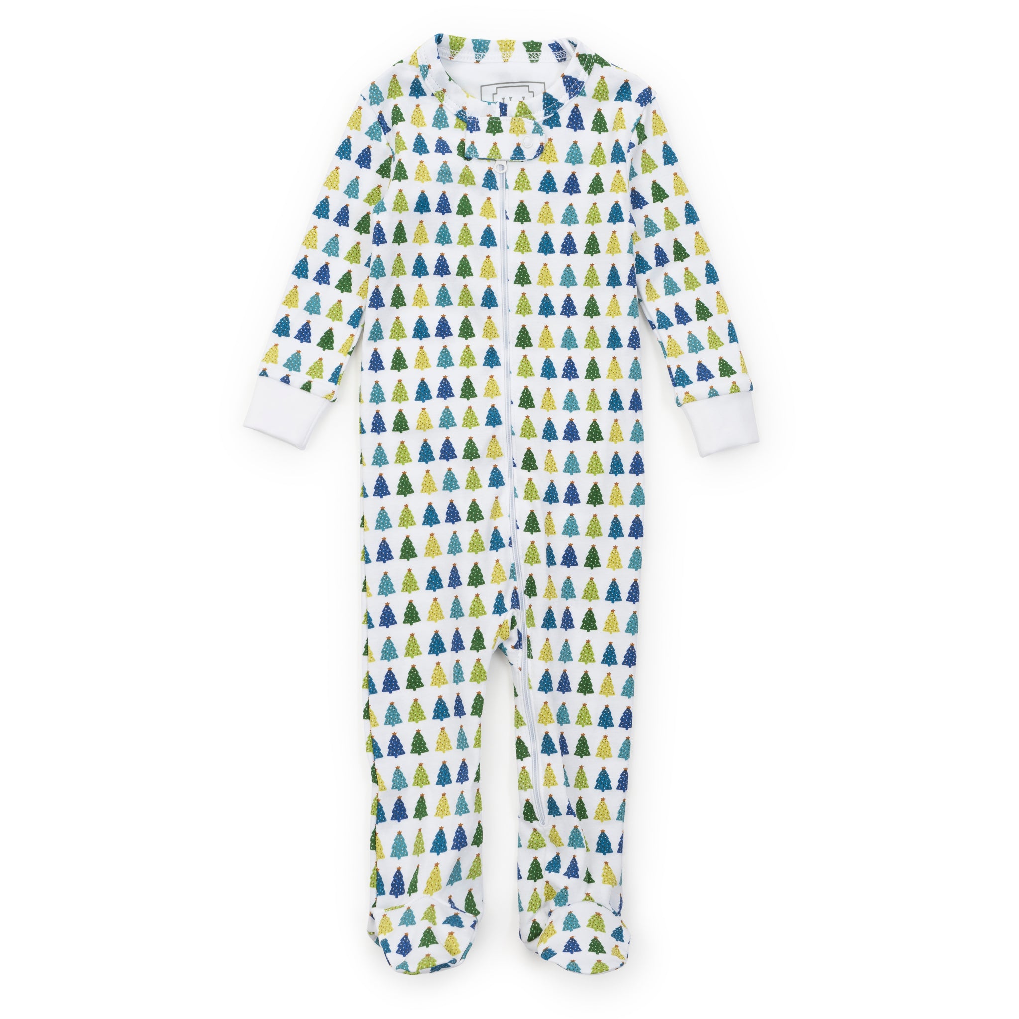 Parker Zipper Pajama Christmas Tree Cool