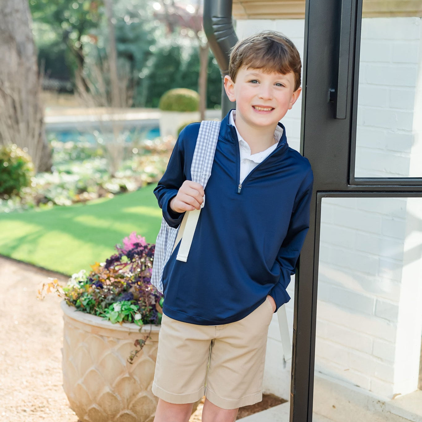 Sam Performance Pullover by LH Sport - Navy