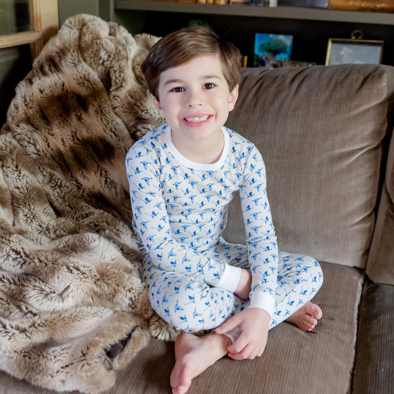 Grayson Boys' Pajama Pant Set - Mallard Ducks