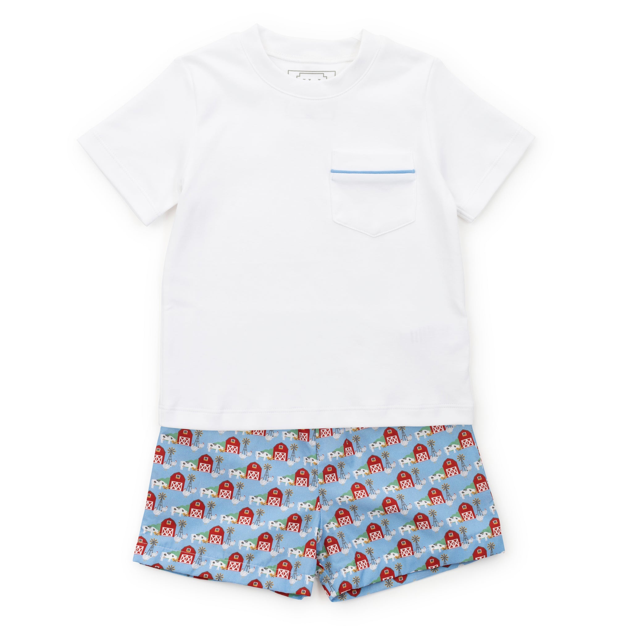 Hudson Boys' Short Set On the Farm