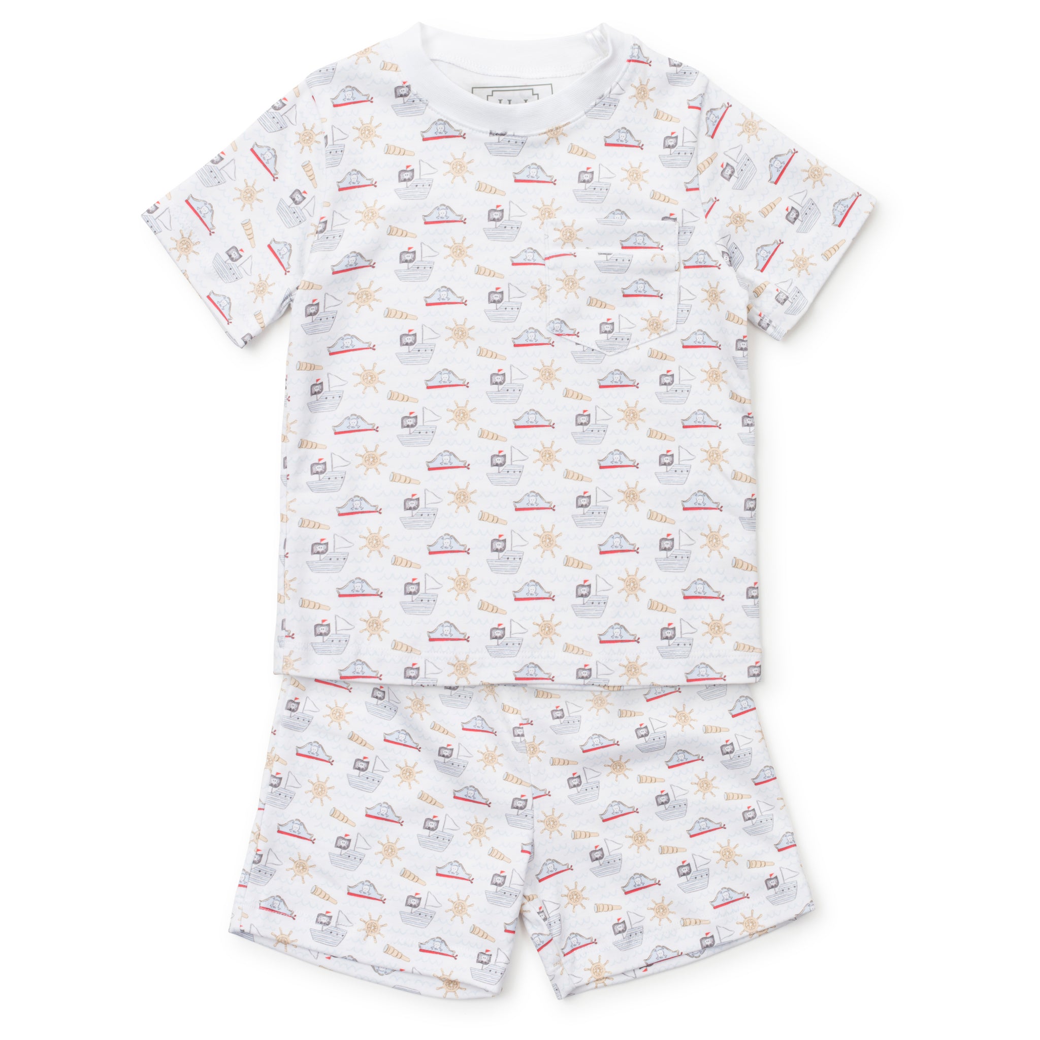 Charles Boys' Short Set Pirates