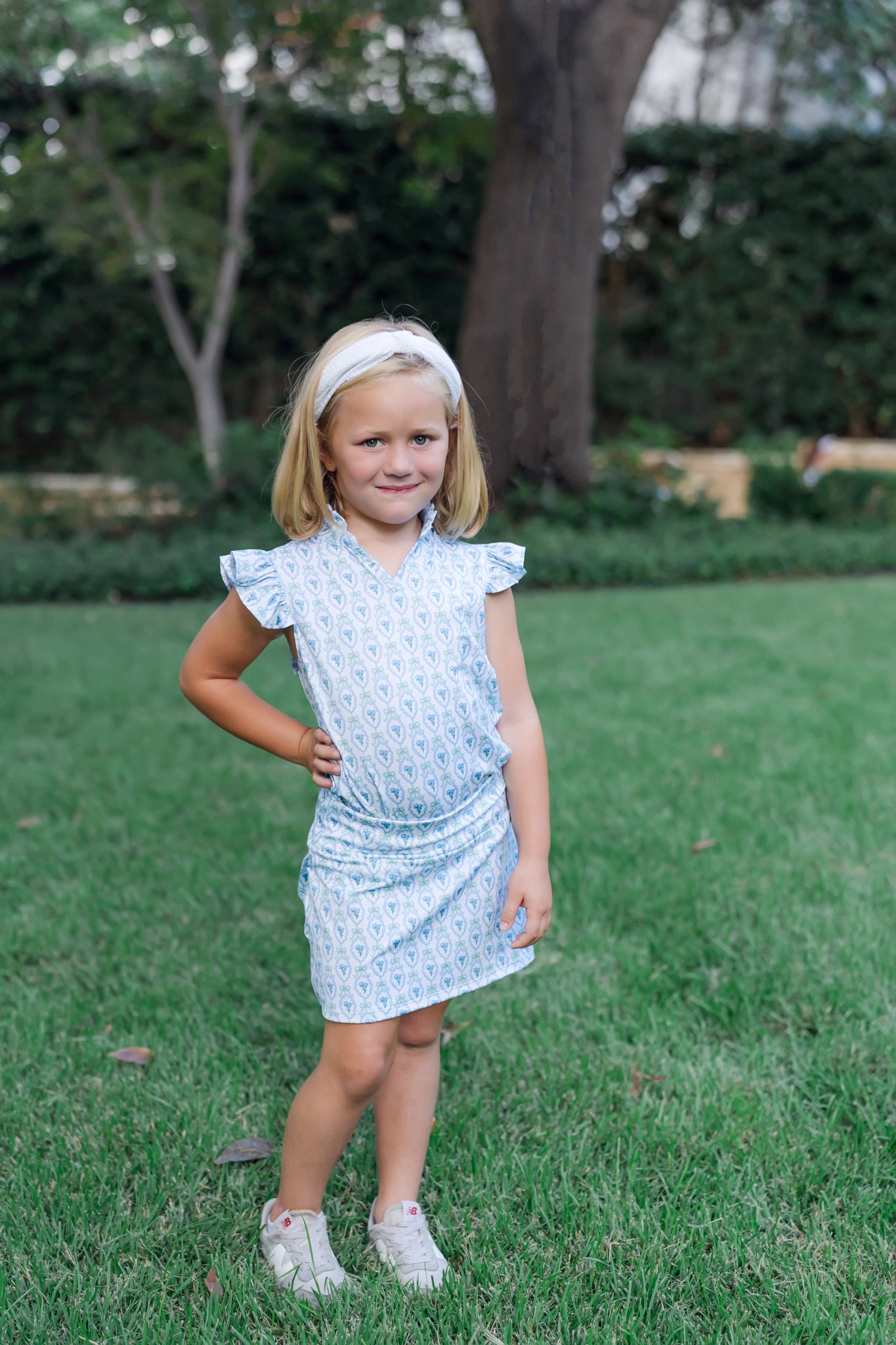 Margot Girls' Performance Skirt by LH Sport - Hampton Blooms