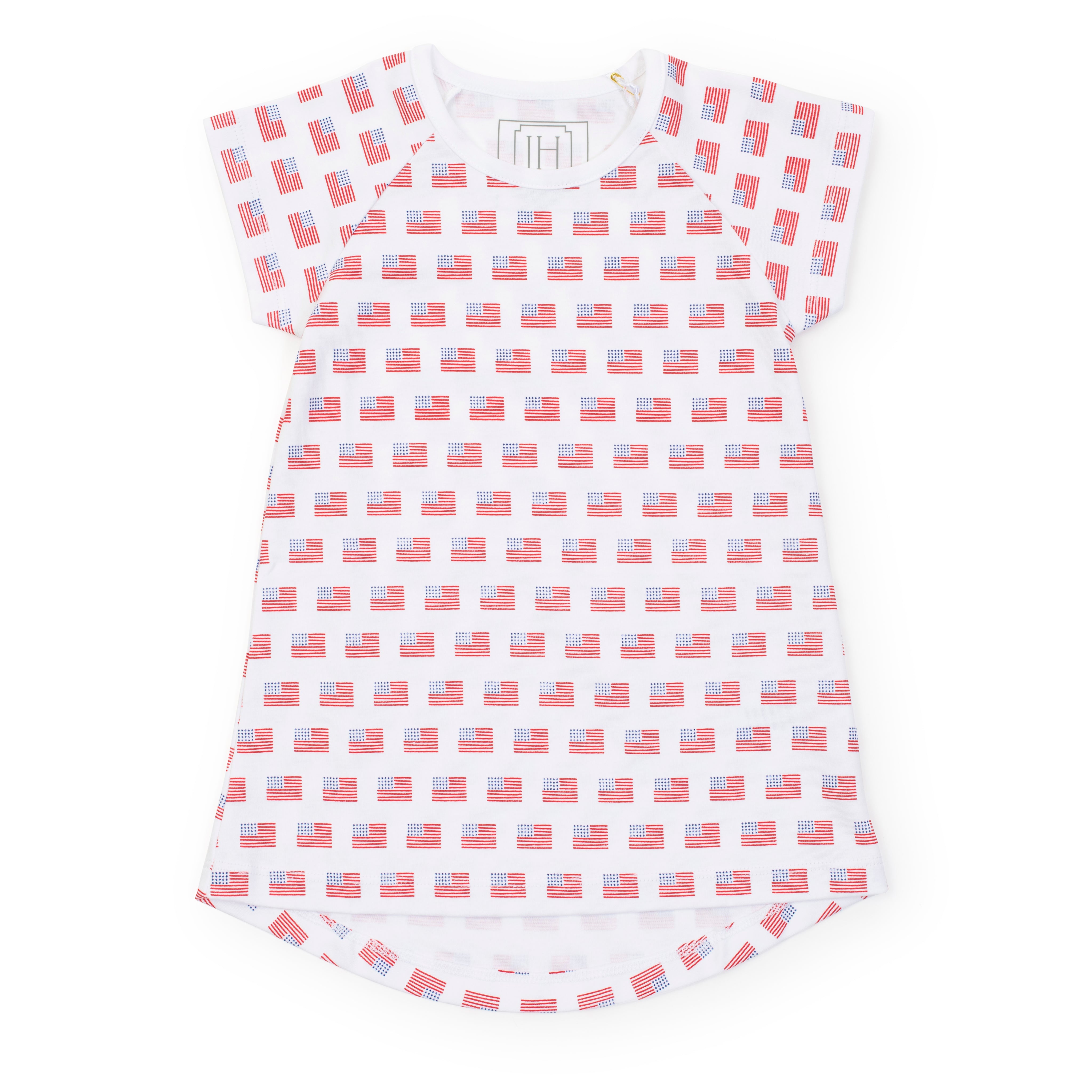 Sadie Girls' Dress American Flag