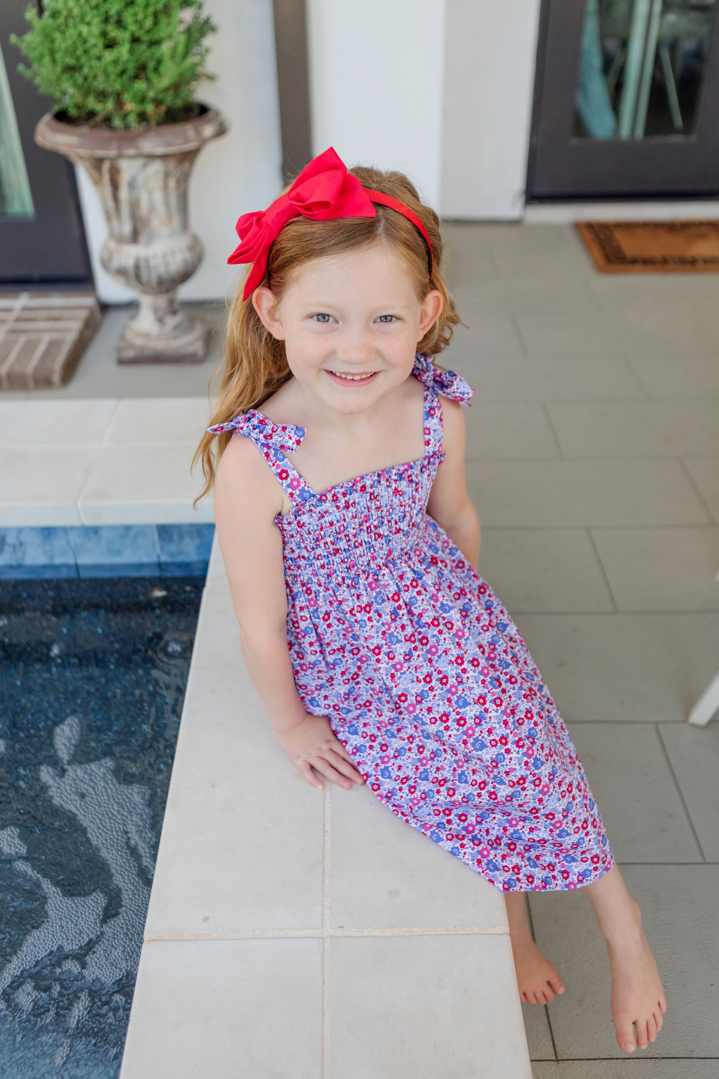 Betsy Girls' Woven Dress - Freedom Floral