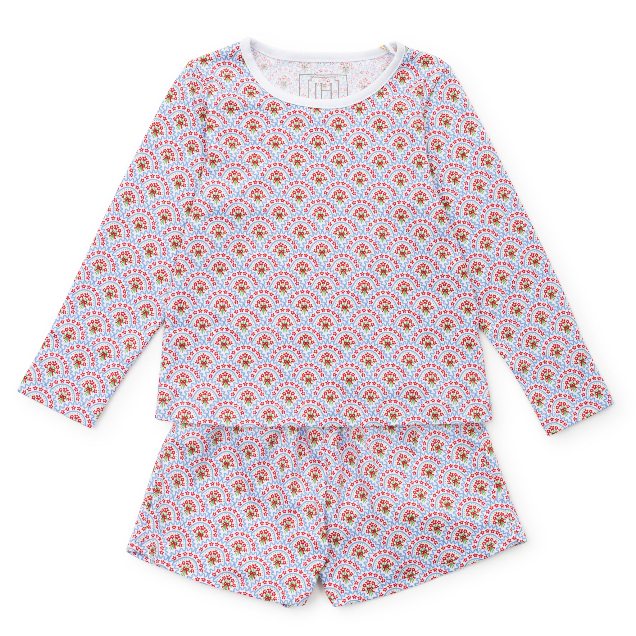 Sophie Girls' Short Set Bunting Floral