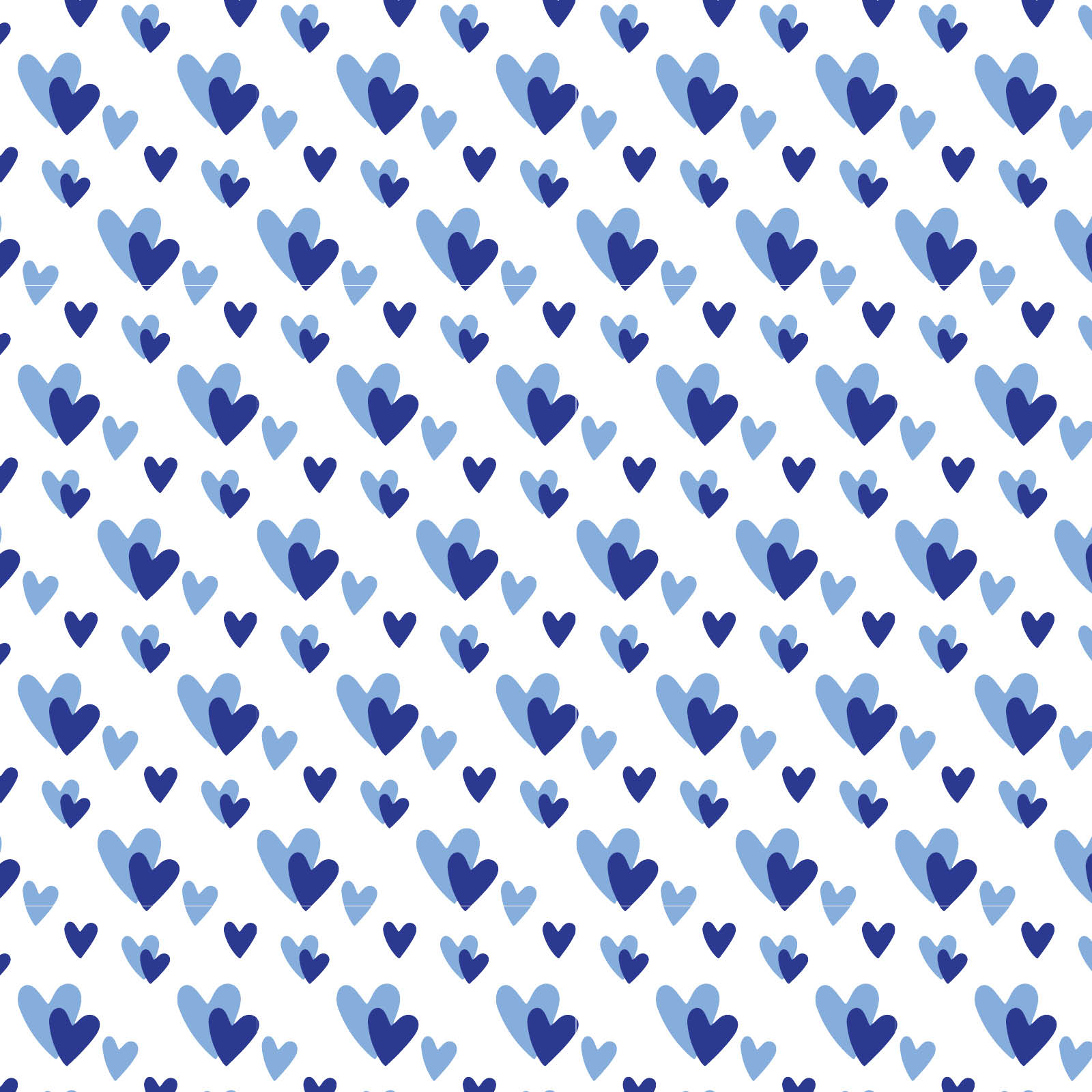 Jack Boys' Pajama Pant Set - Heart to Heart Blue