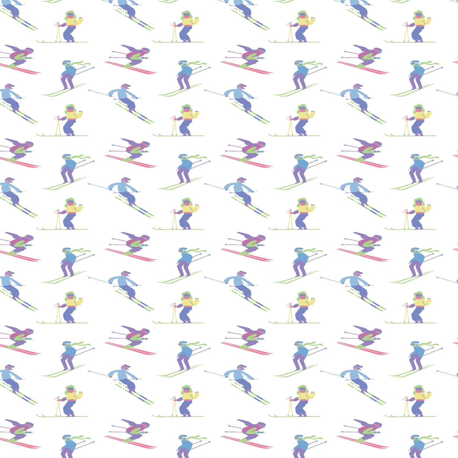 Alden Girls' Pajama Pant Set - Hitting the Slopes