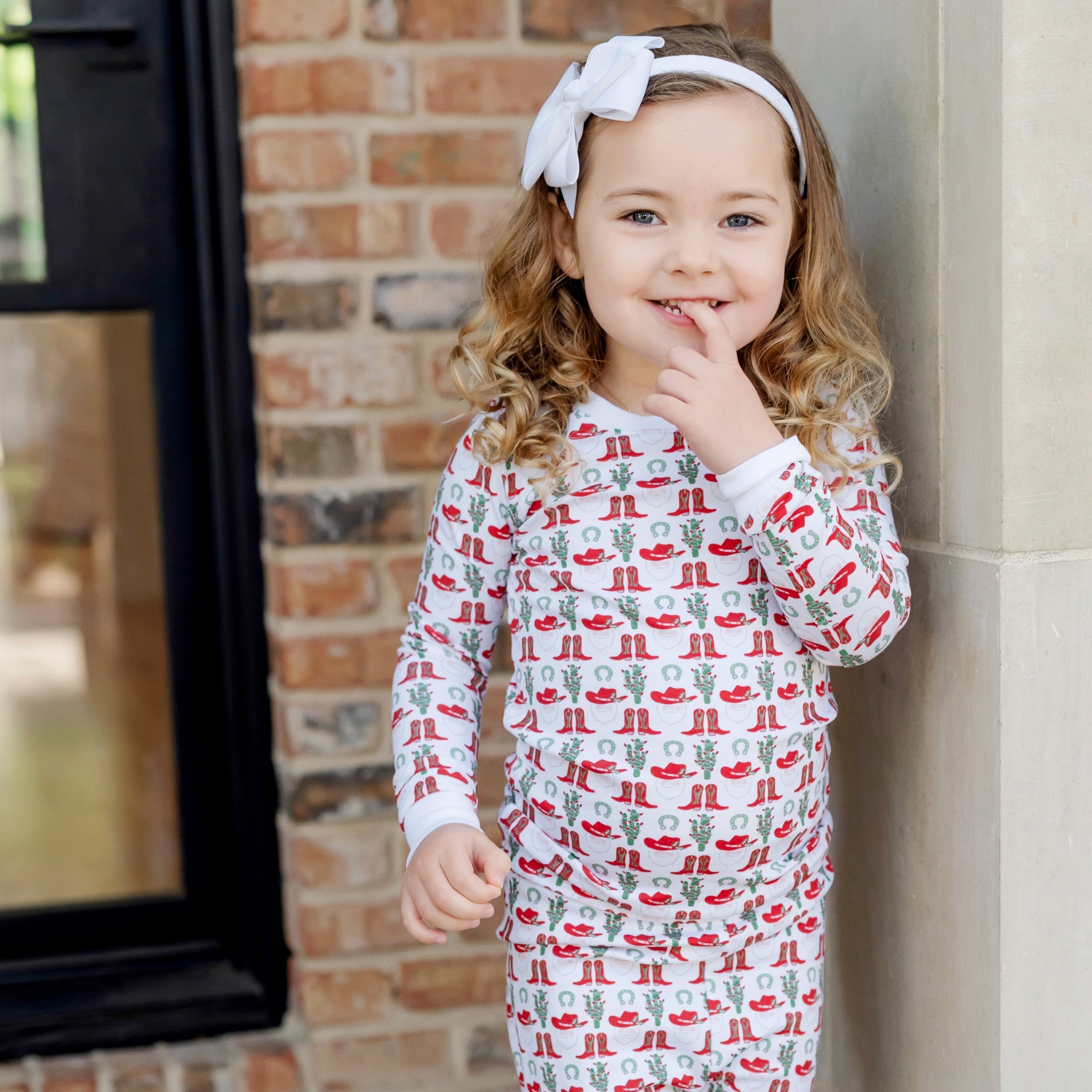 Grayson Pajama Pant Set - Cowboy Christmas