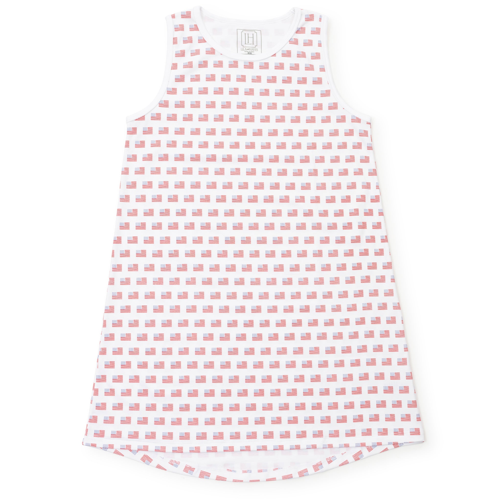 Katie Women's Nightgown - American Flag