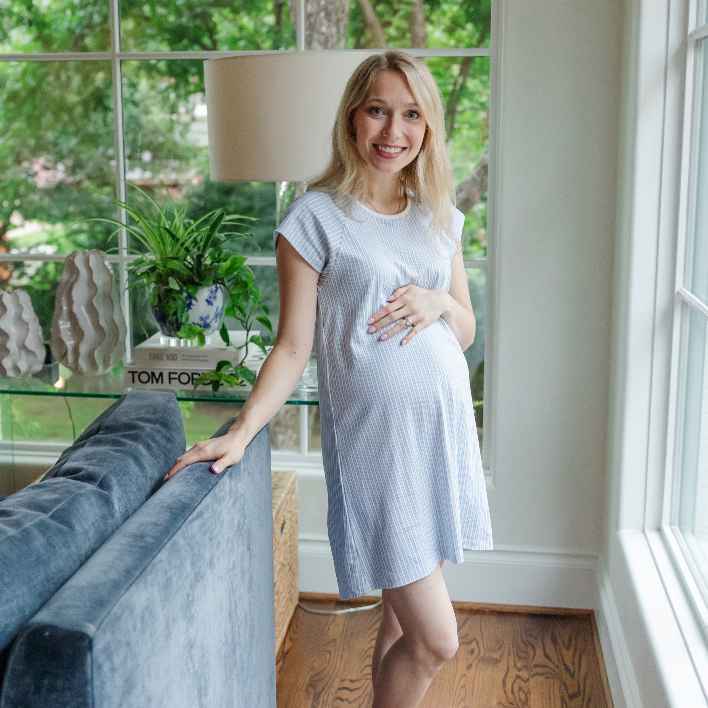 Wendy Women's Nightgown - Classic Stripe