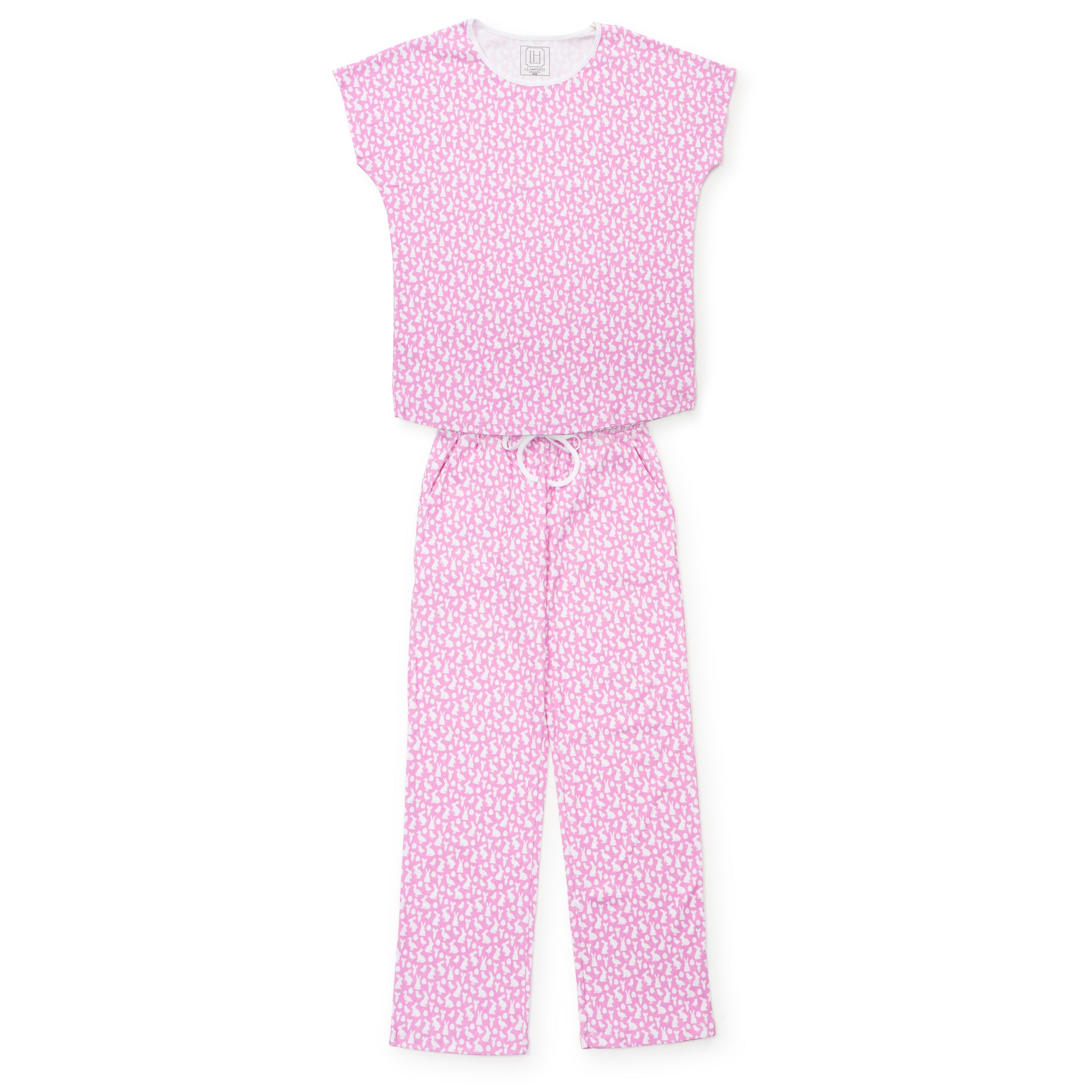 Marcia Women's Pajama Pant Set Easter Time Pink