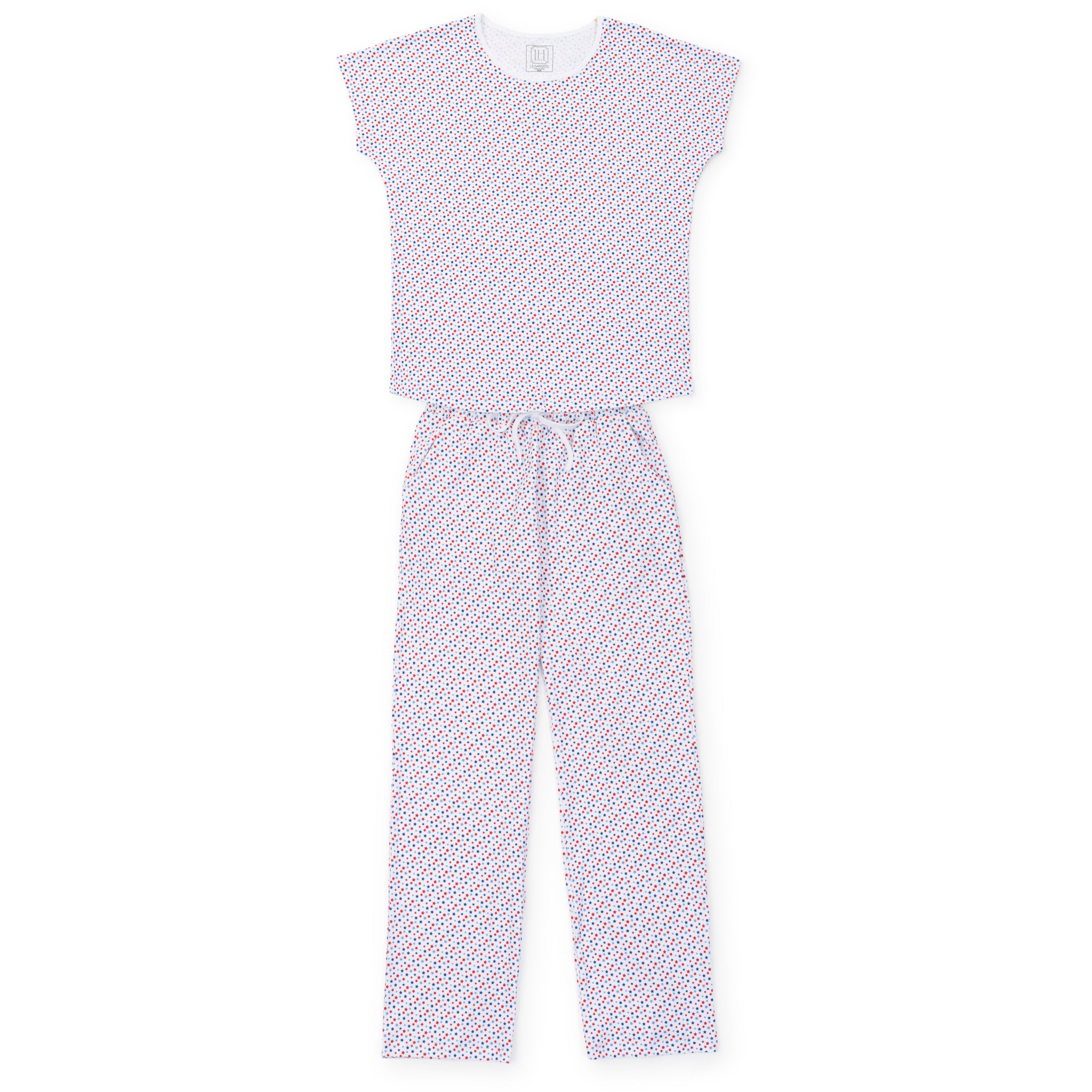 Marcia Women's Pajama Pant Set Star Spangled