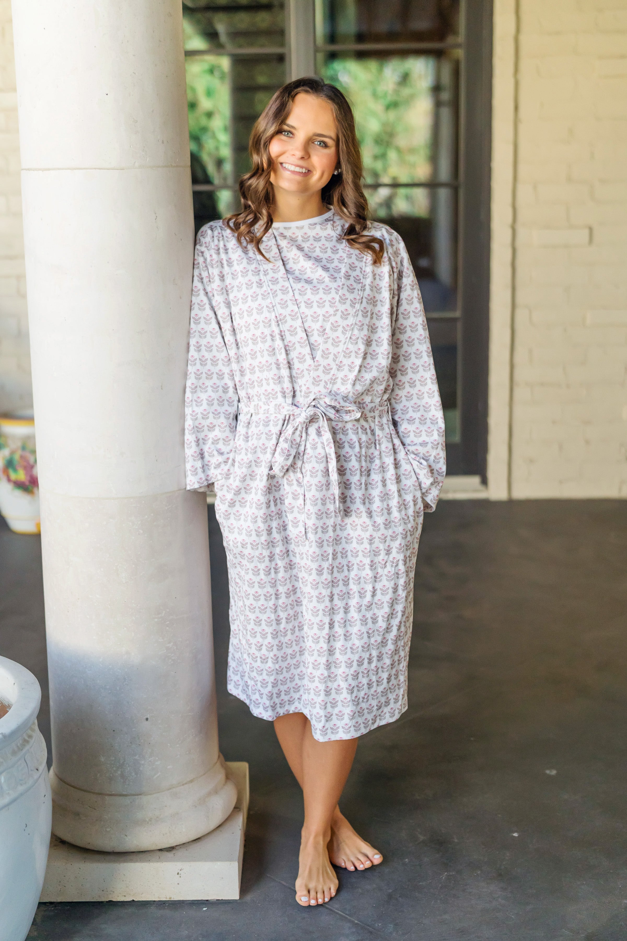 Sassy Women's Spa Wrap - Berkshire Batik Floral