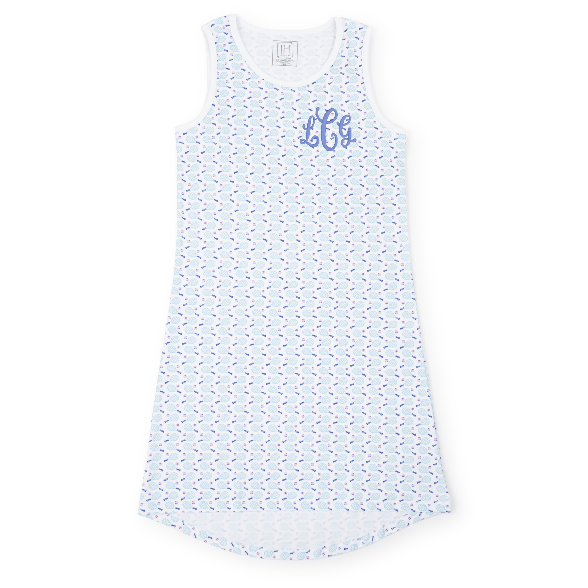 Katie Women's Nightgown - Tennis Match Pink