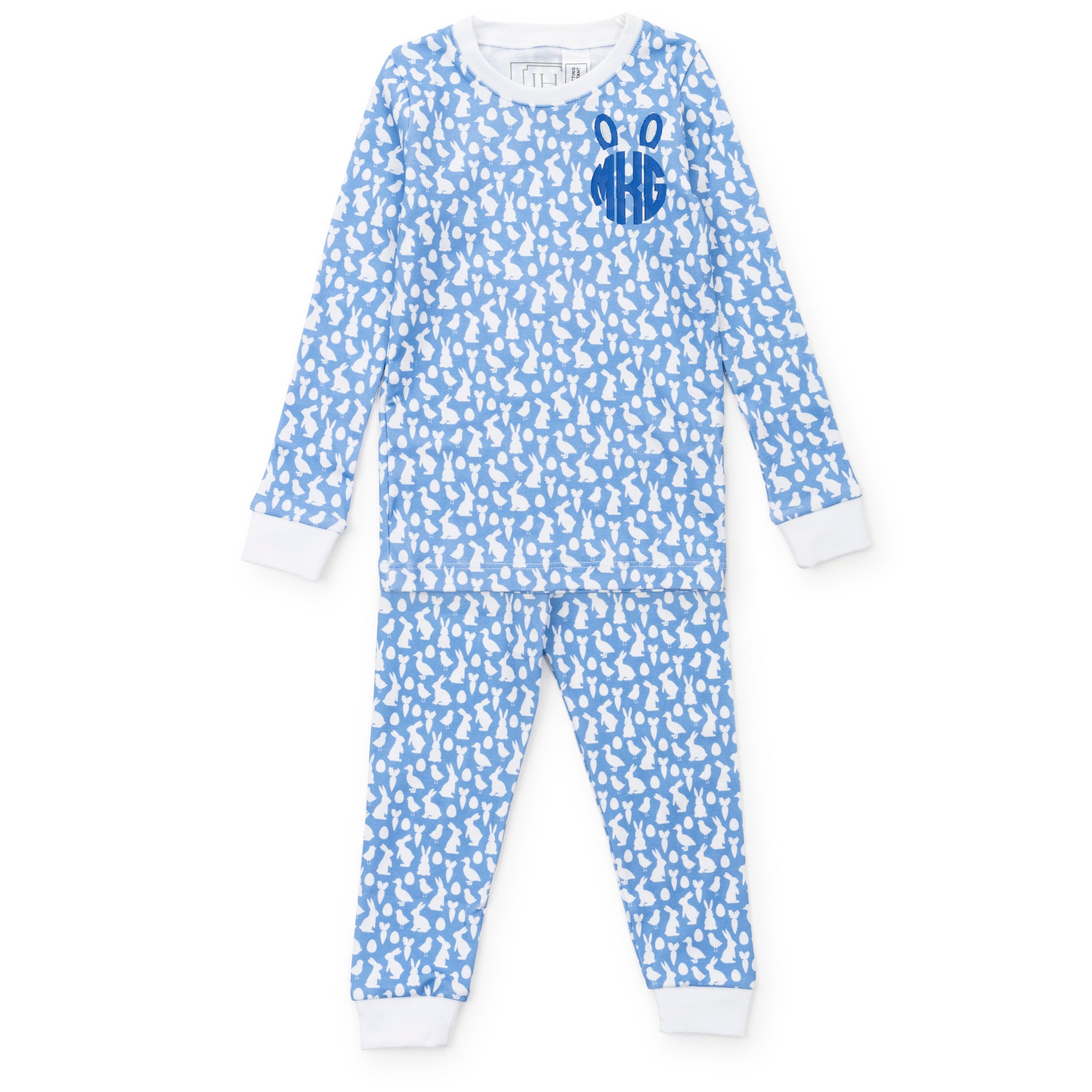 Grayson Boys' Pajama Pant Set - Easter Time Blue