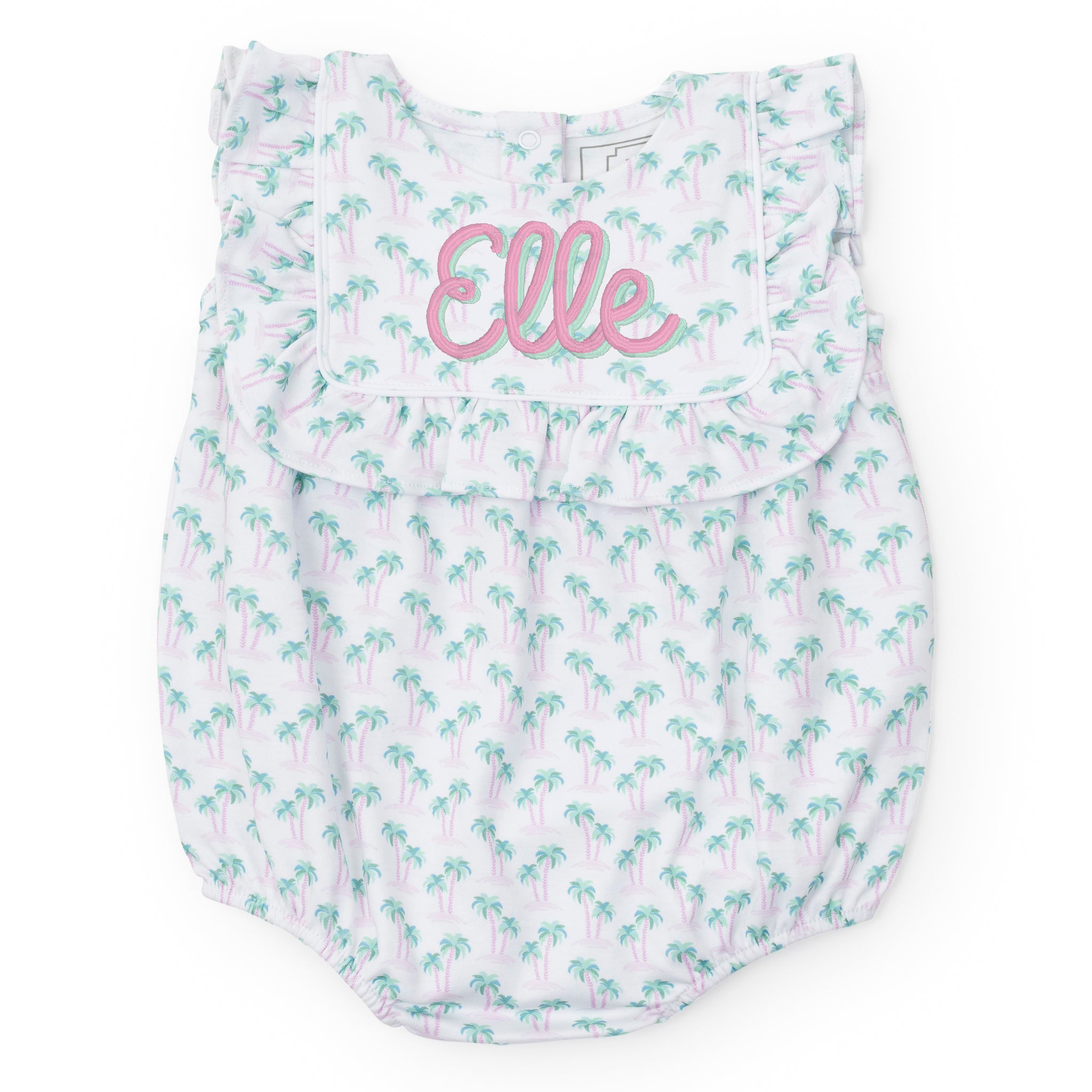 Pearl Girls' Bubble - Palm Tree Isle Pink