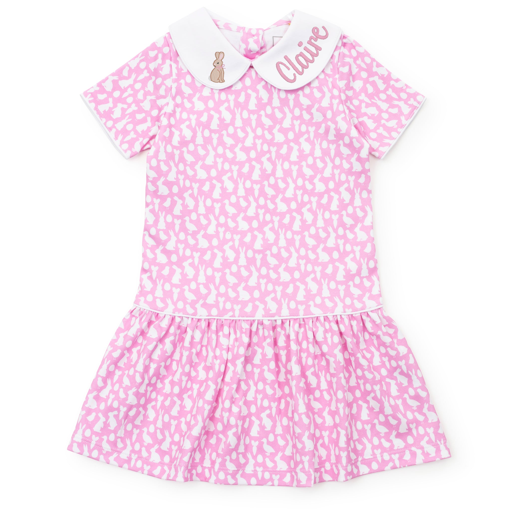Libby Girls' Dress - Easter Time Pink