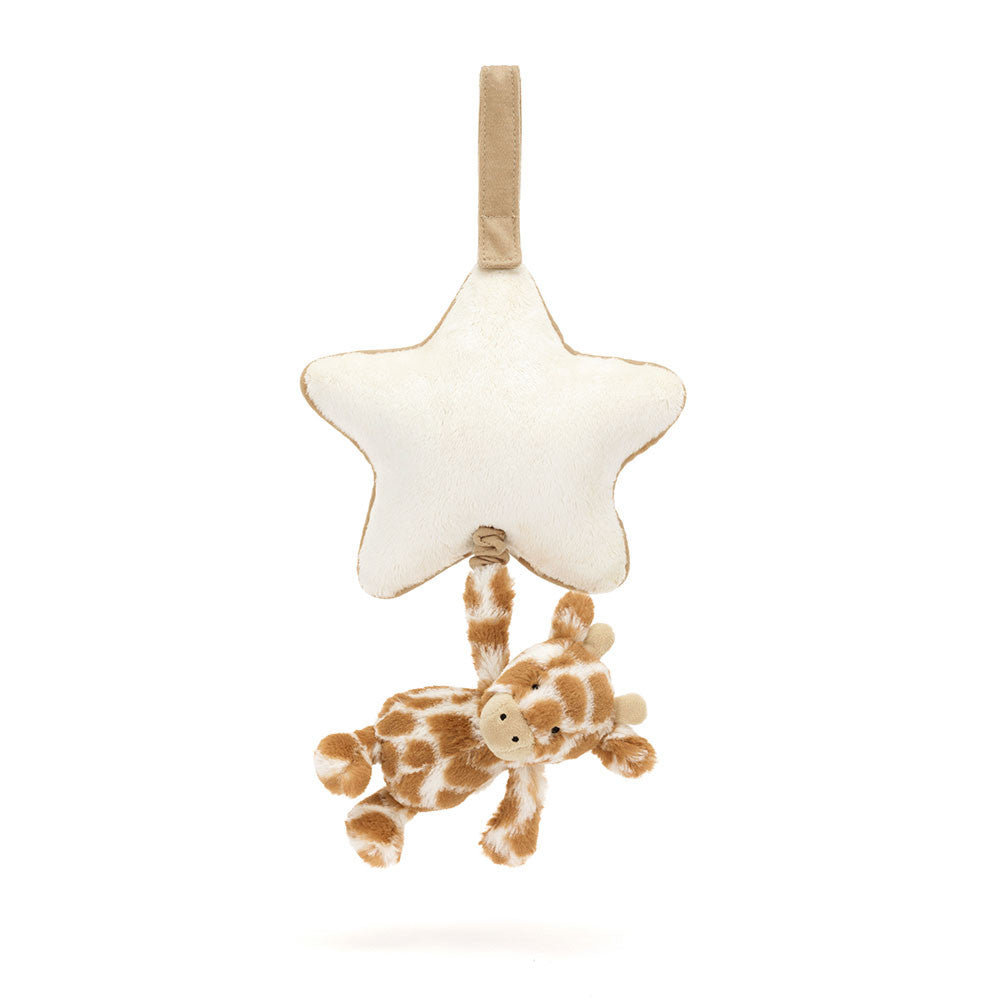 Bashful Giraffe Musical Pull | Jellycat