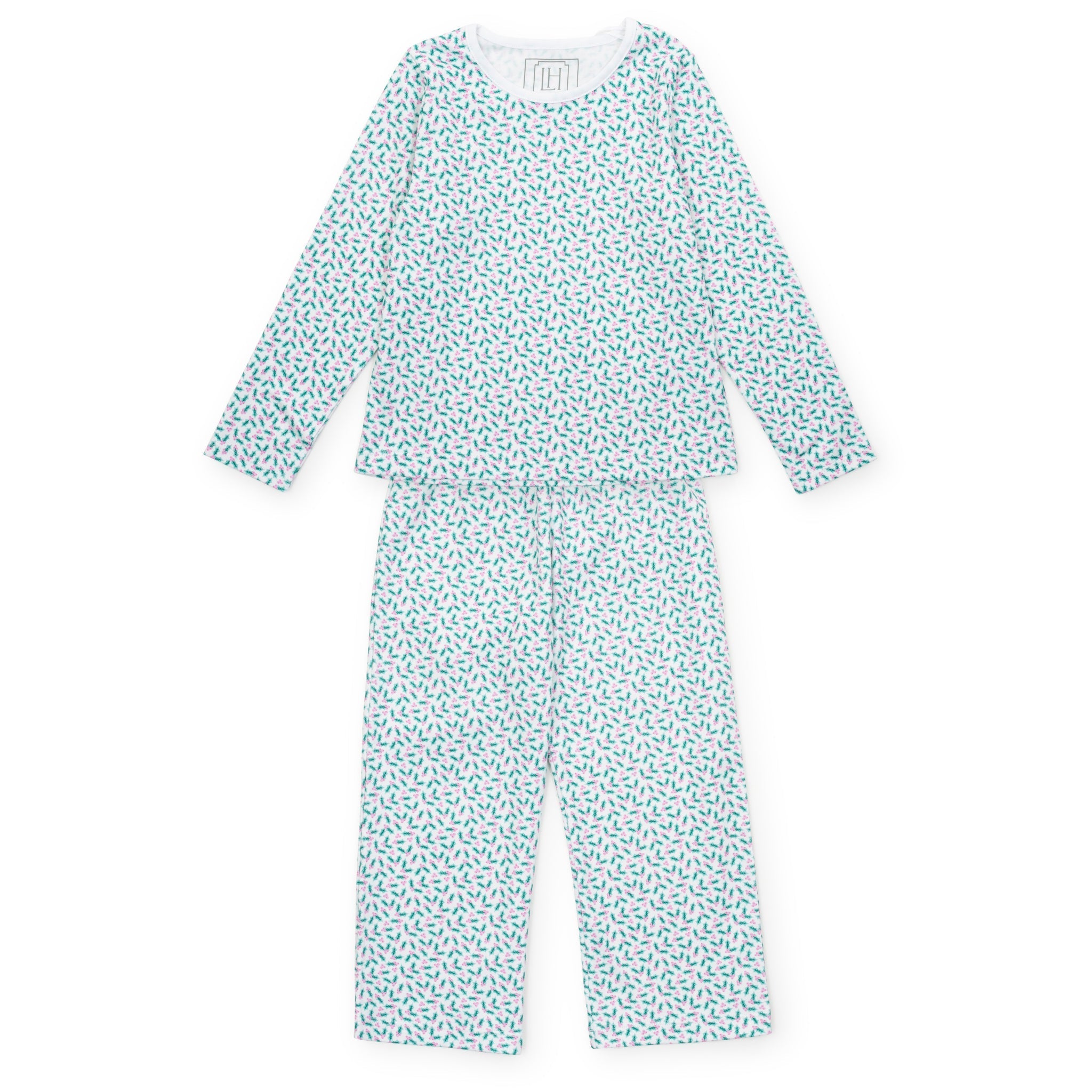 Millie Girls' Pant Set - Holly Holiday