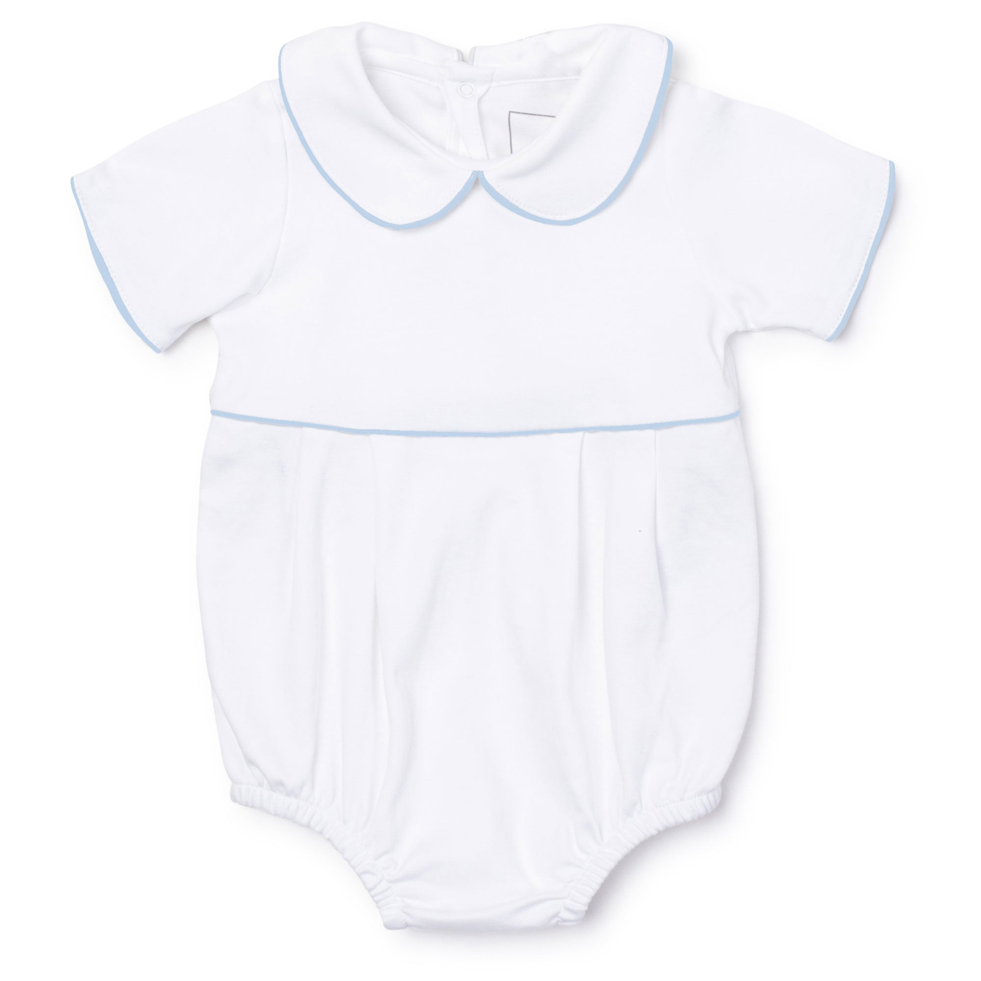 Palmer Boys' Bubble White w/ Light Blue Piping