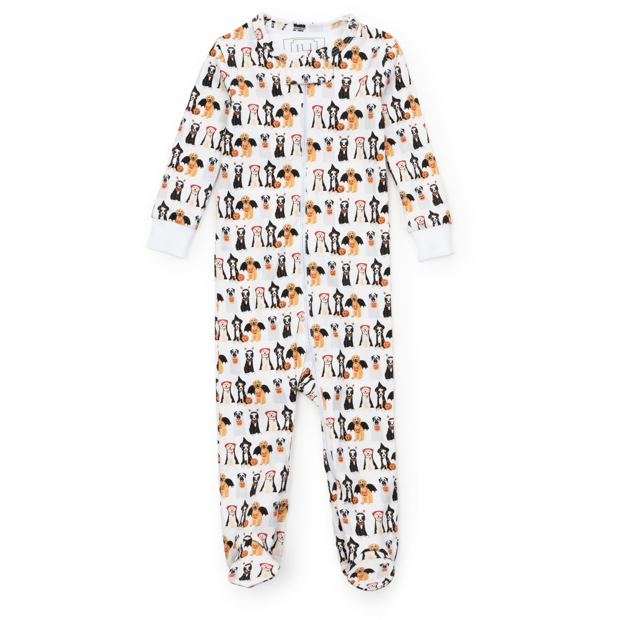 Parker Zipper Pajama - Halloween Pups