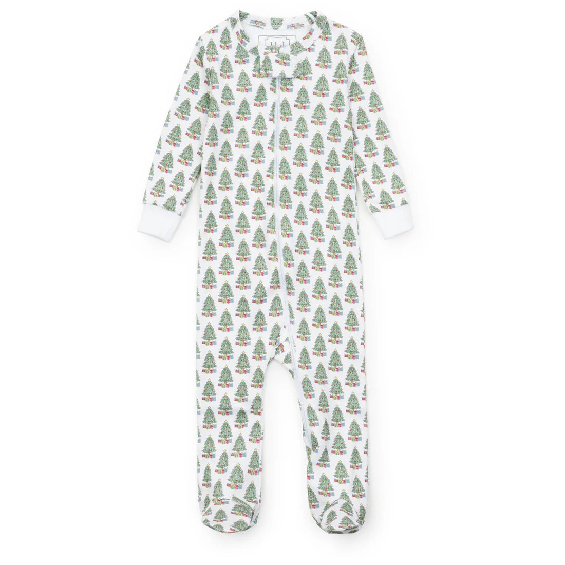 Parker Zipper Pajama - Candy Cane Lane