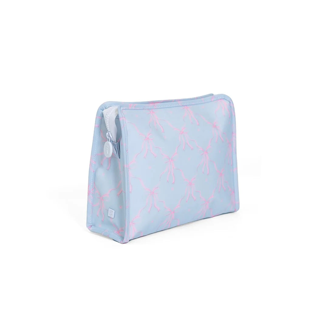 Roadie Large Zip Pouch Eloise Bow by TRVL Design