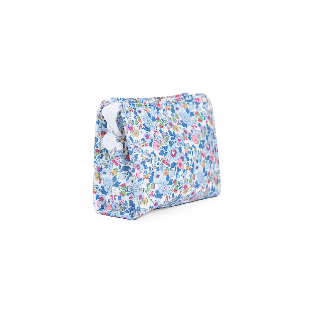 Roadie Medium Zip Pouch Bridgehampton Floral by TRVL Design